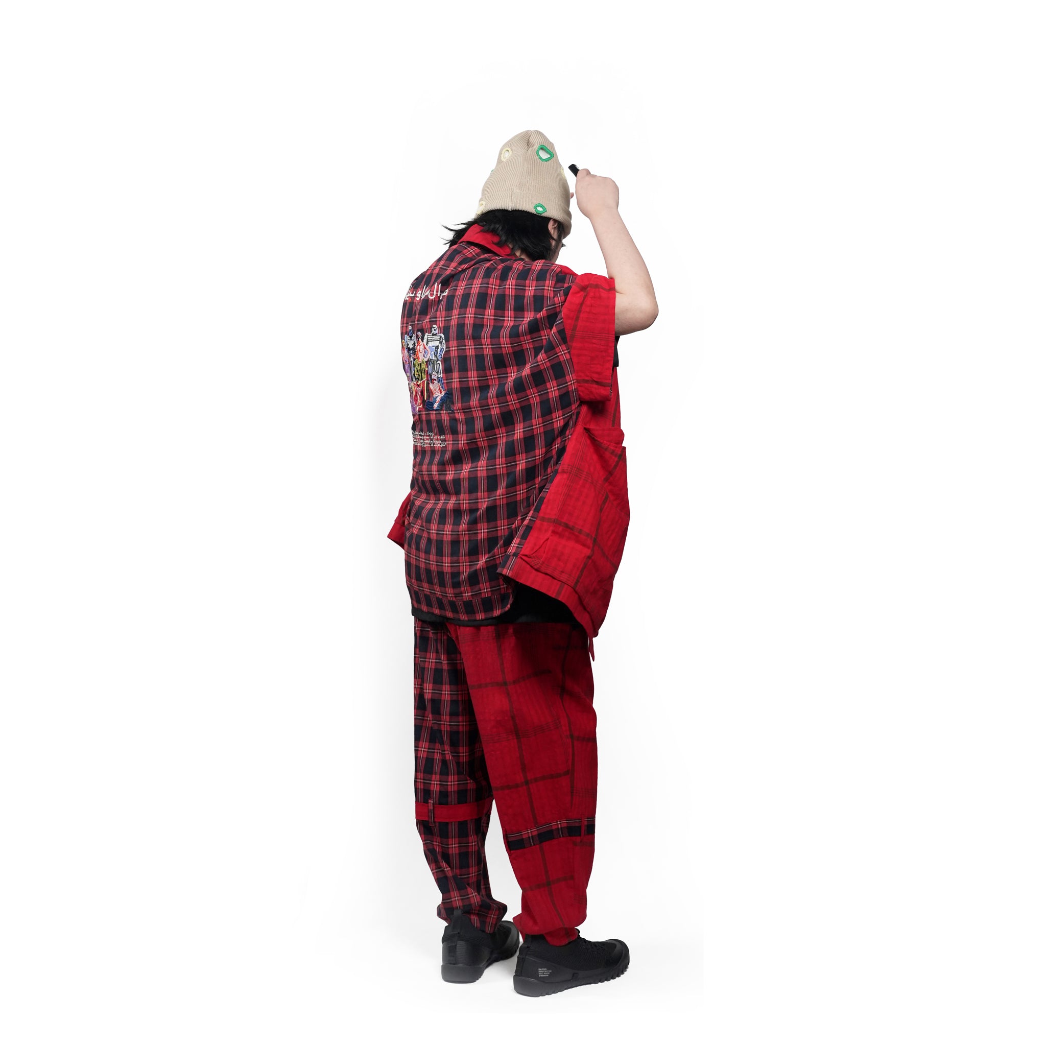 TRIBE EMBROI CHANGE JACKET– Red | STOF