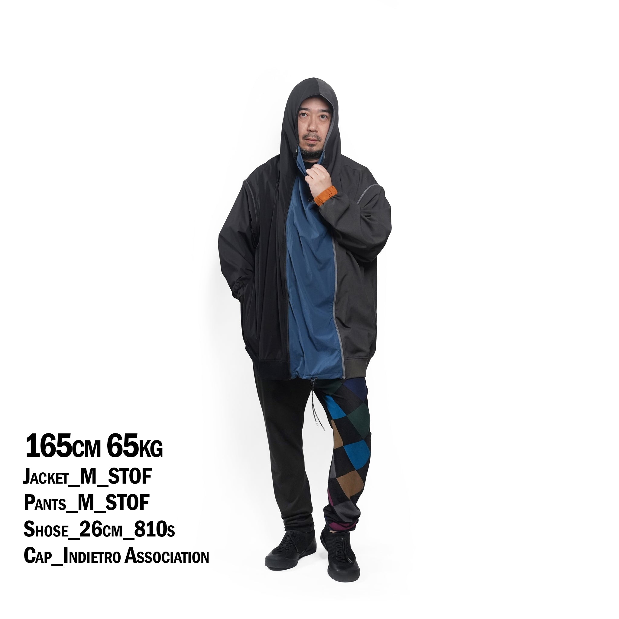MNEELYTITN-GSHCIROTLSOR 3WAY HOODIE JACKET– Black | STOF