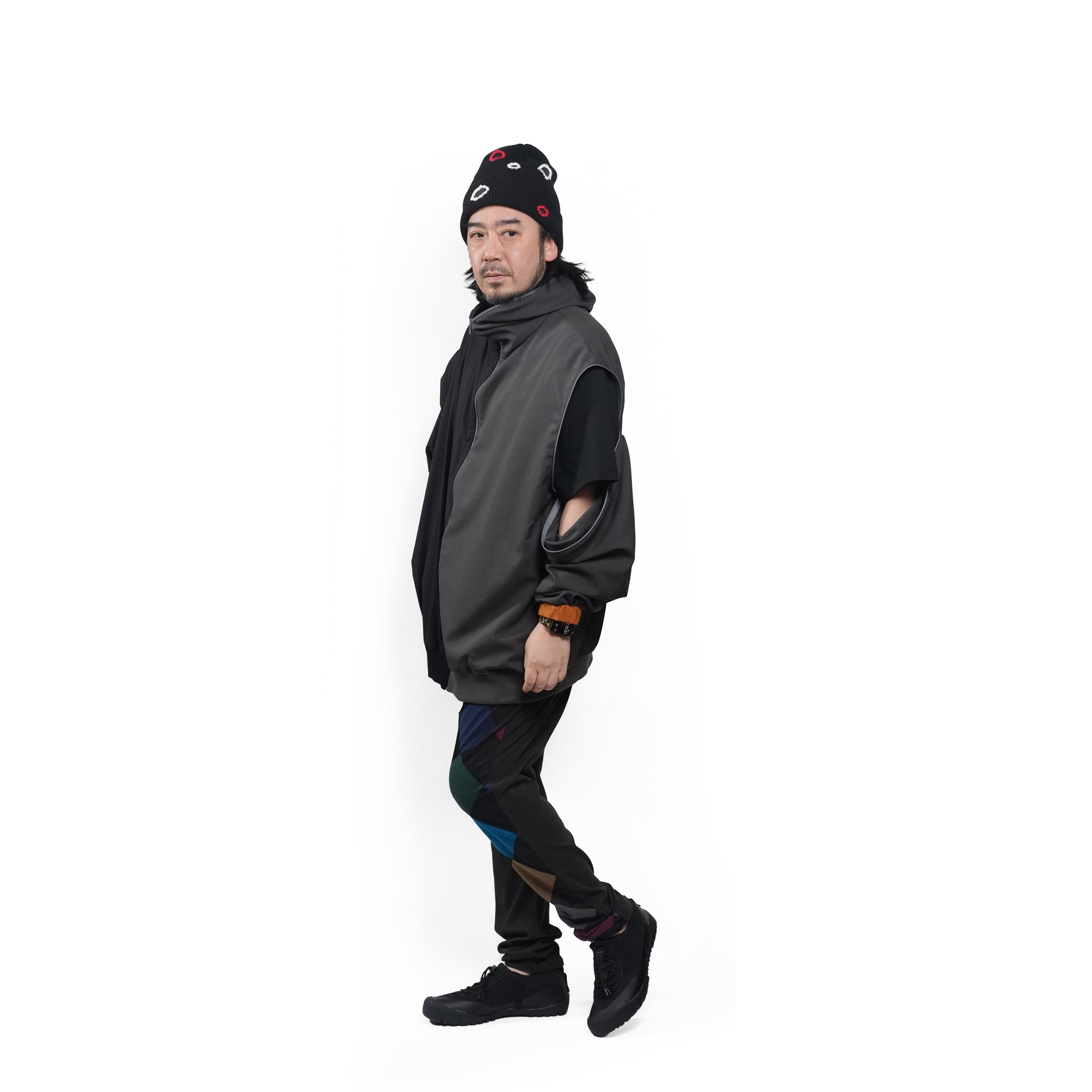 MNEELYTITN-GSHCIROTLSOR 3WAY HOODIE JACKET– Black | STOF