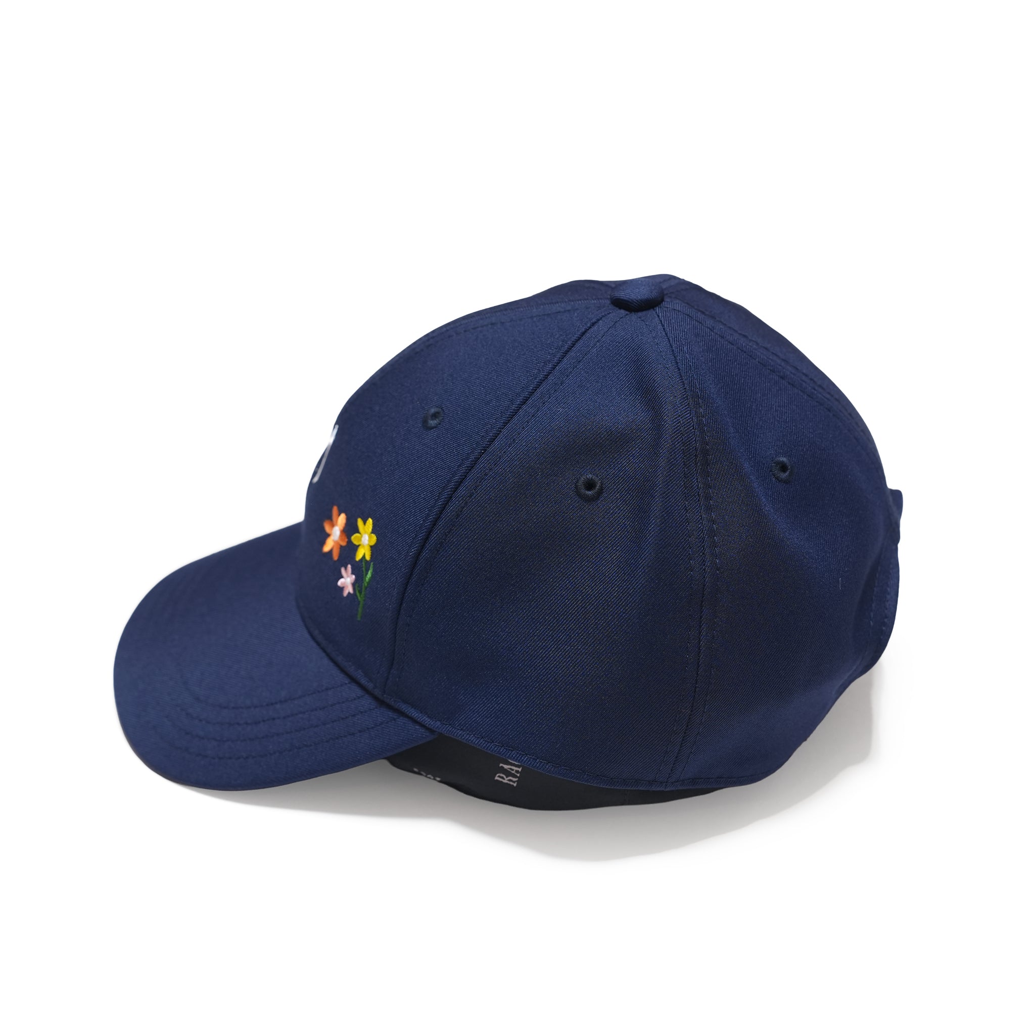 Mini Logo Flower Cap – Navy | NICK GEAR