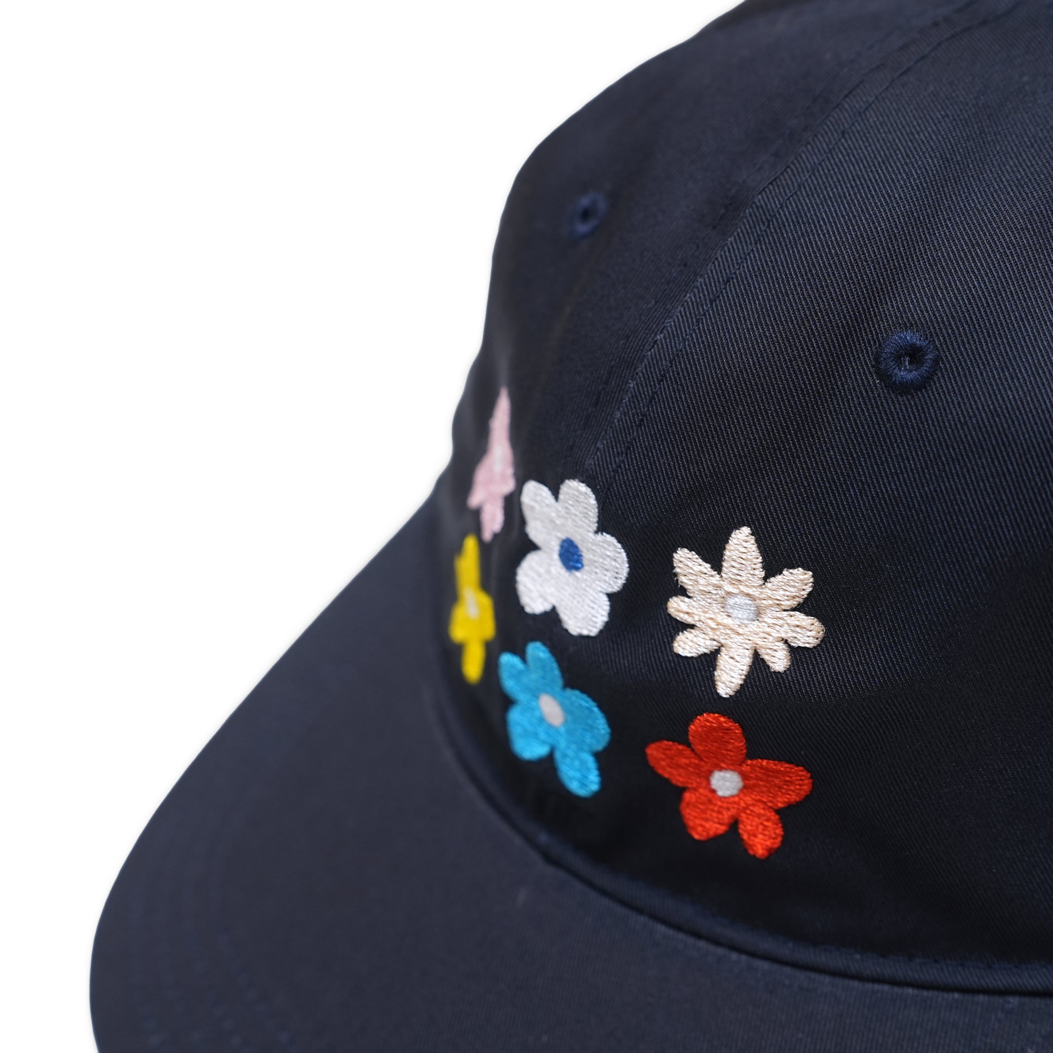 Line Flower Cap – Navy | NICK GEAR