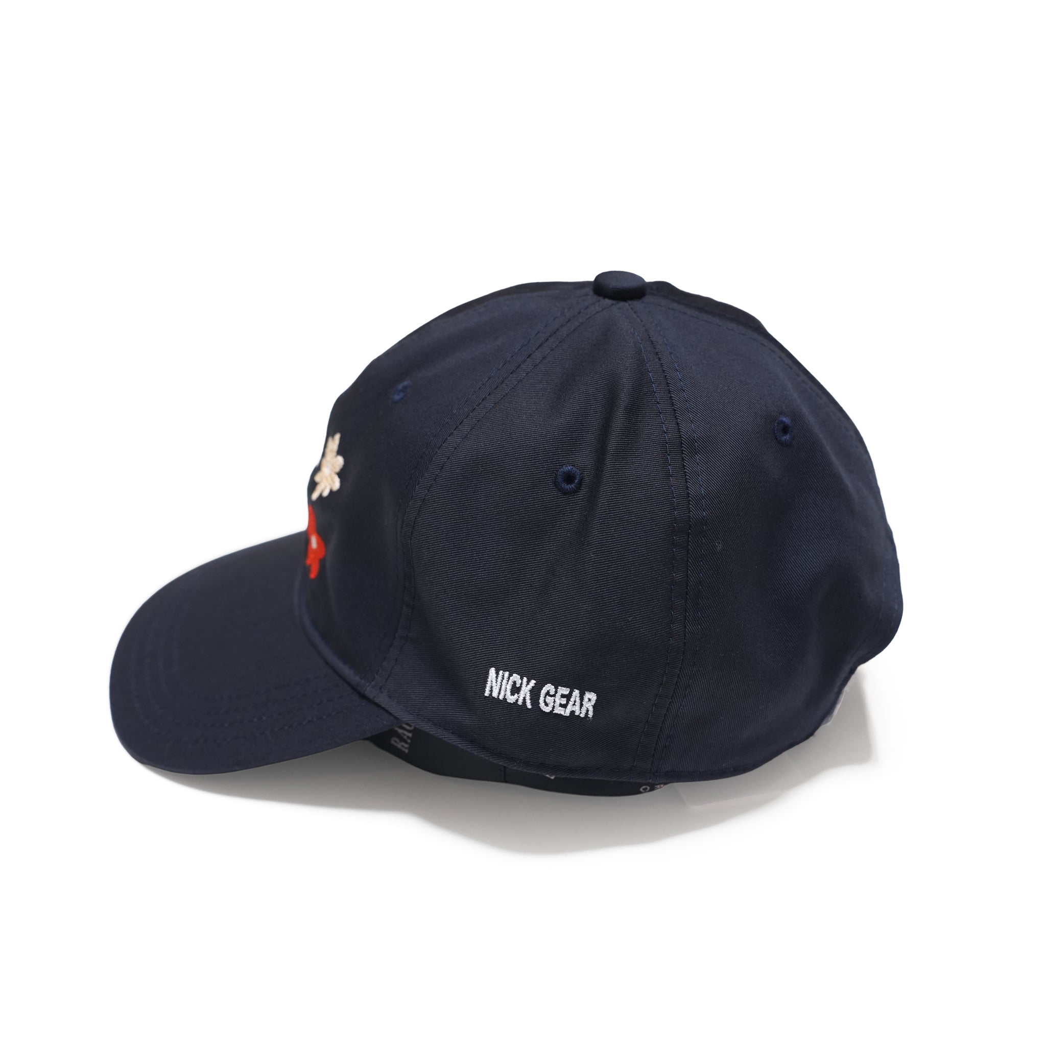Line Flower Cap – Navy | NICK GEAR