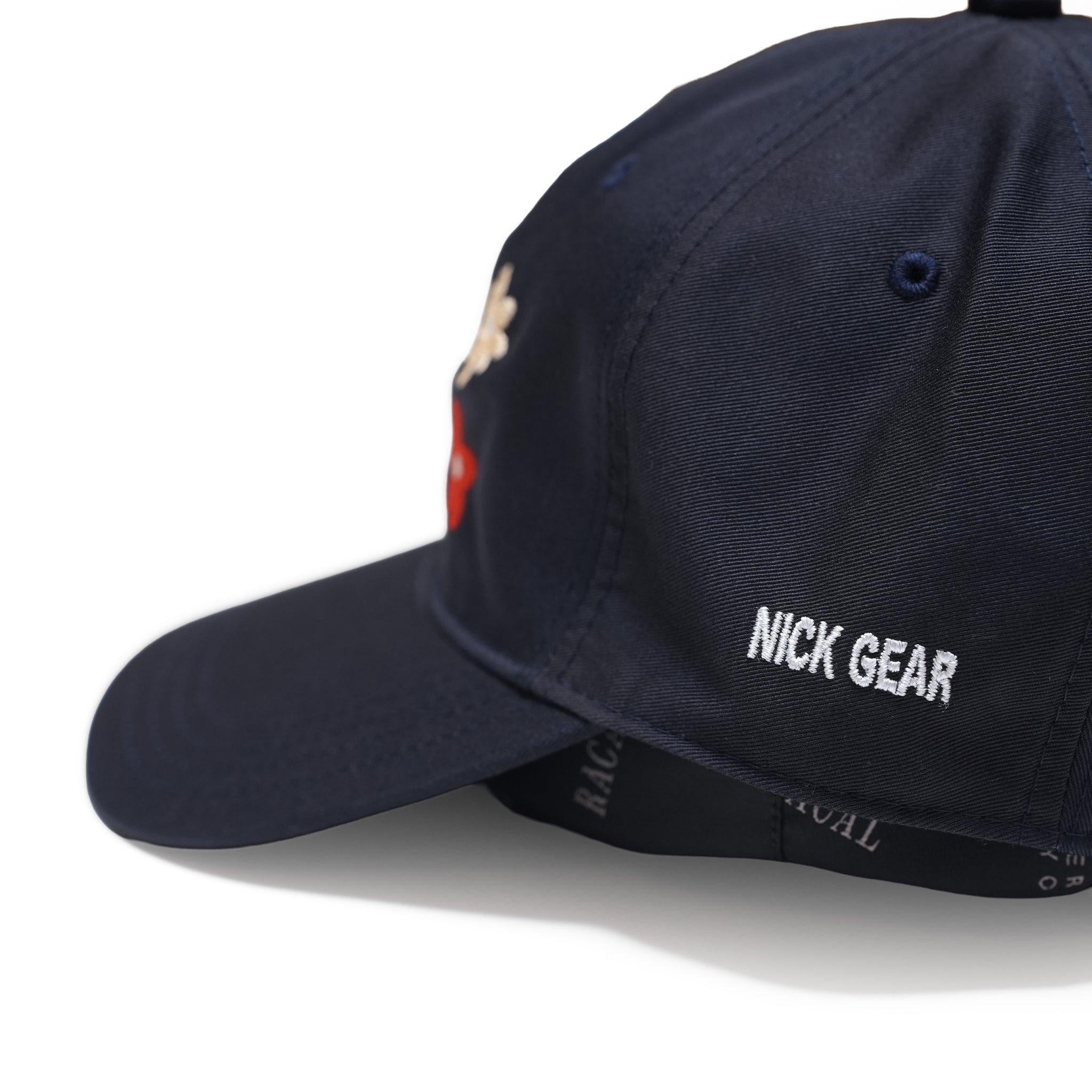 Line Flower Cap – Navy | NICK GEAR