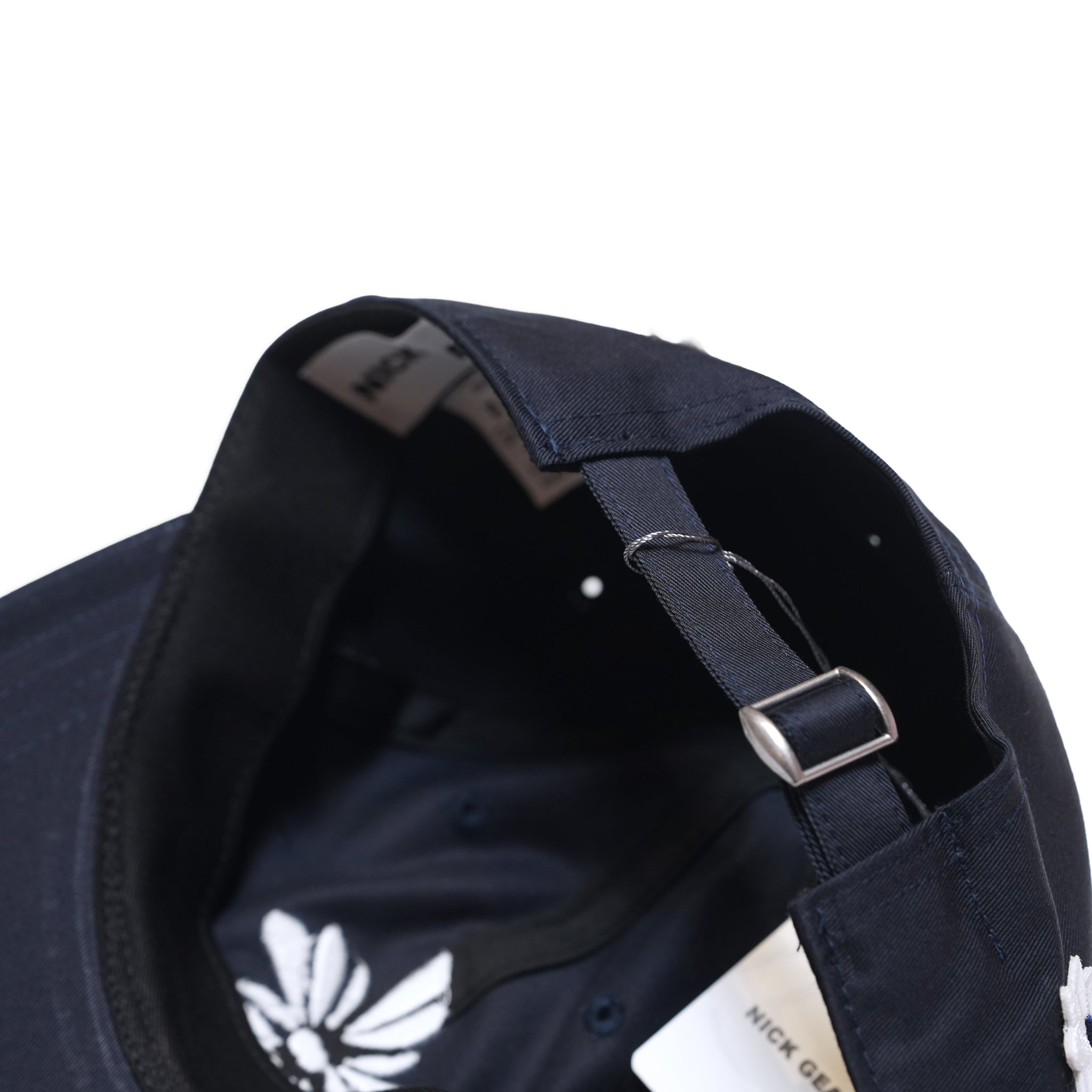 3D Flower Logo Cap – Navy | No_26S-11_Navy | NICK GEAR