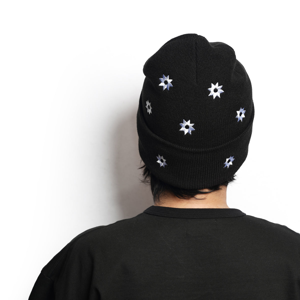 Flower Basic beanie – Black | NICK GEAR