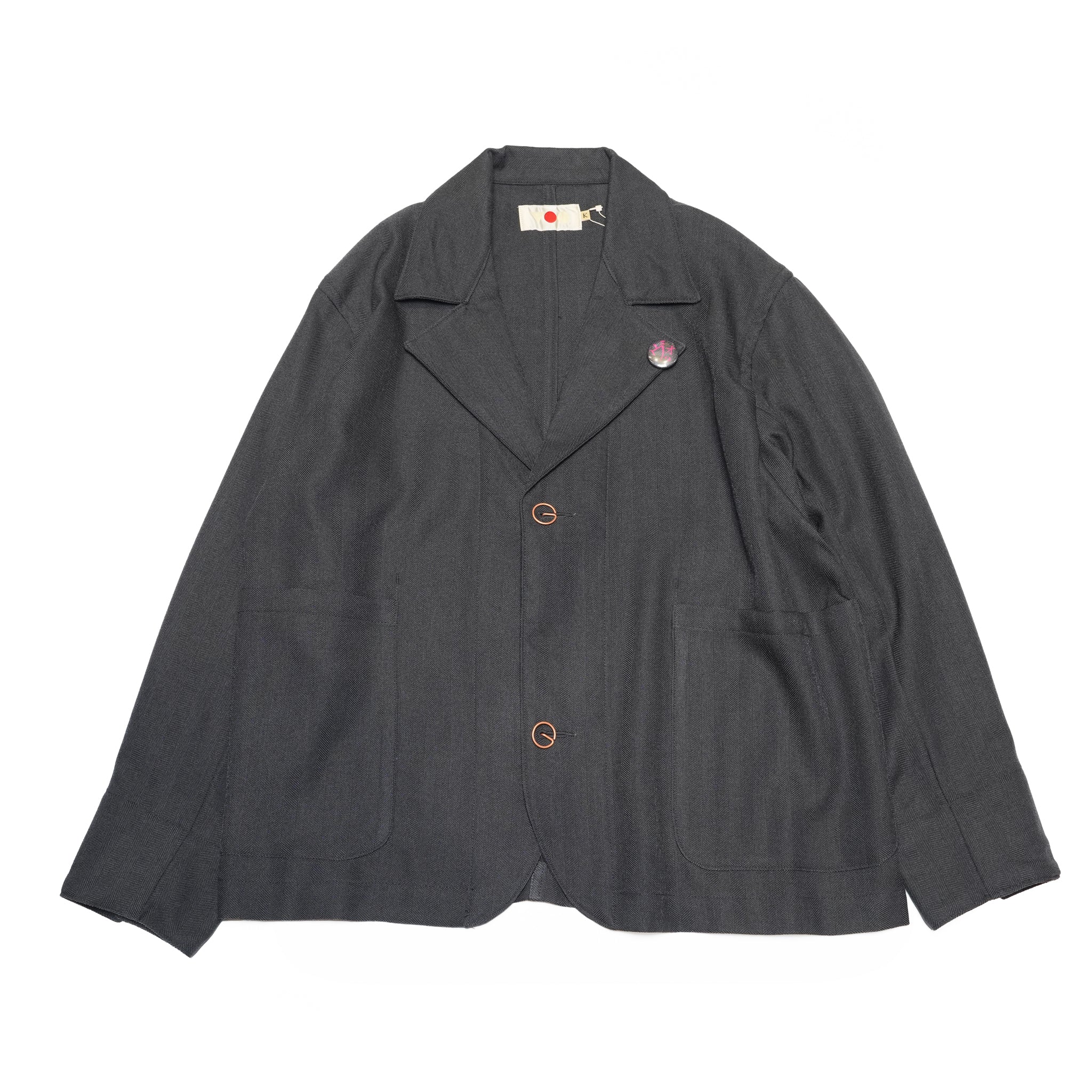 NO 2B JACKET | Color_Sumi Black | No_VOO-1265_Sumi Black【VOO_ヴォー】