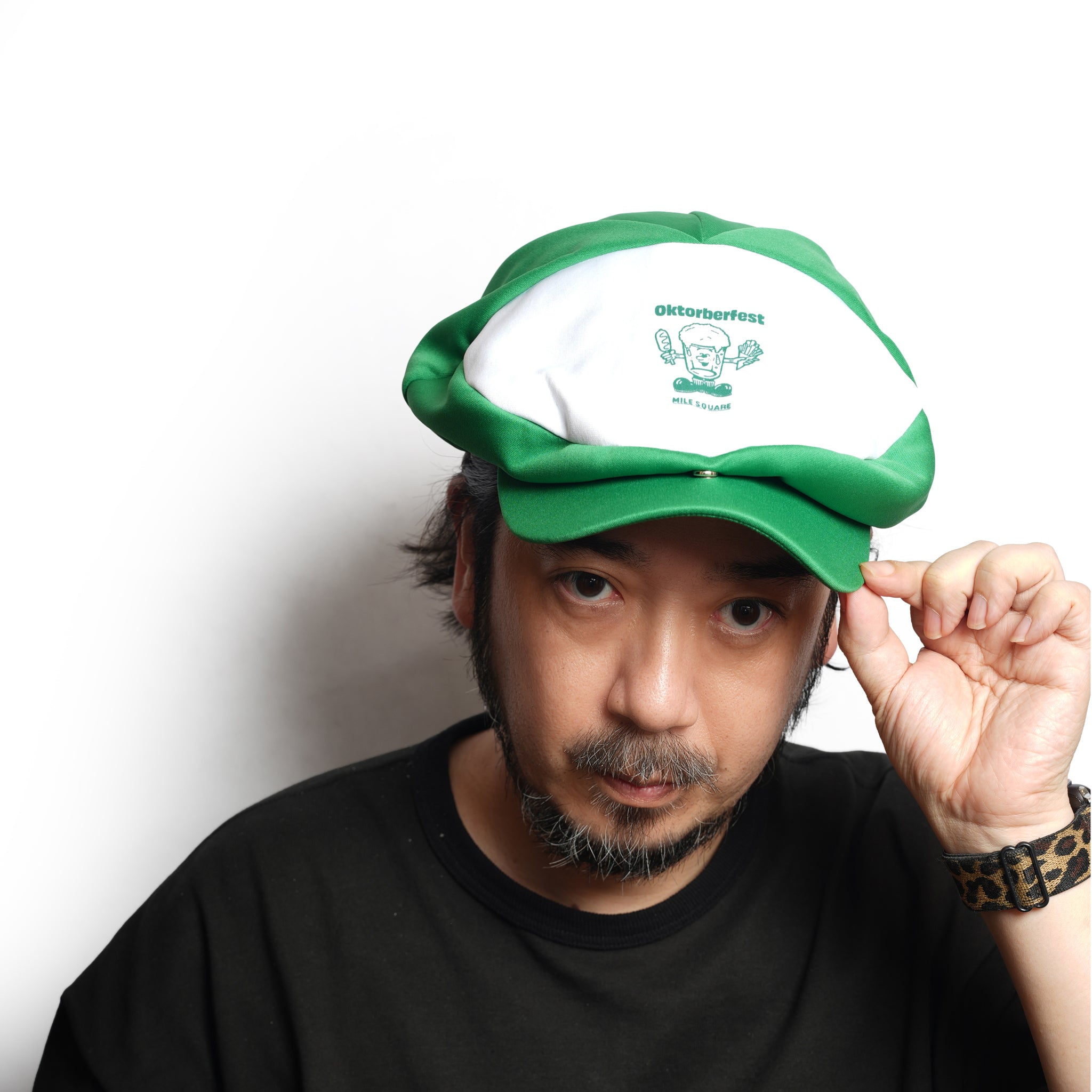 BEER MAN – Green | CAP-TAIN【ネコポス選択可能】