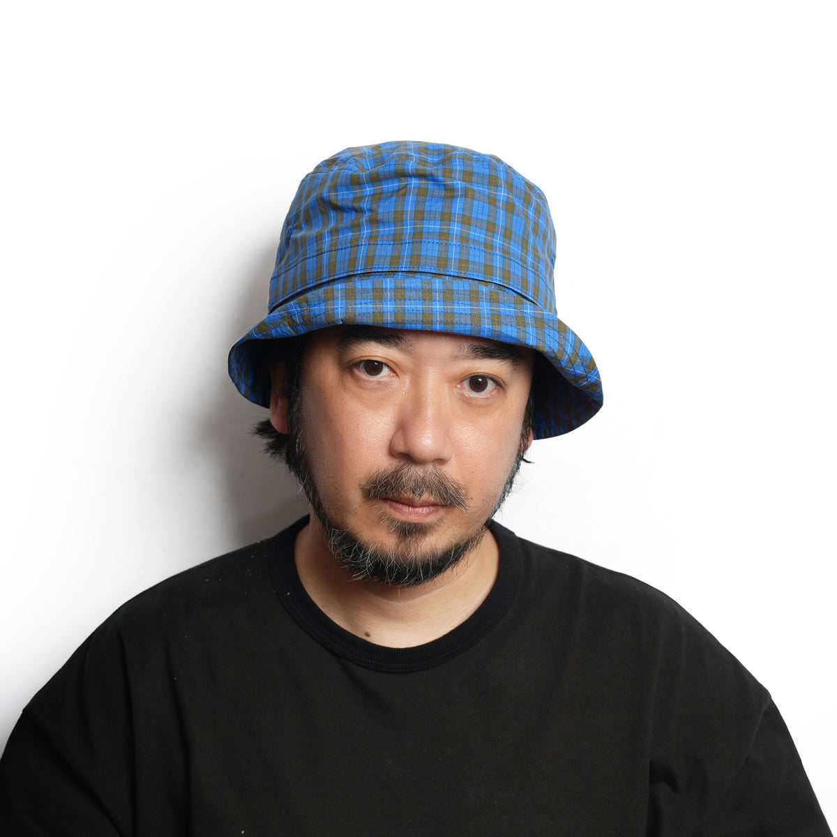 BUCKET HAT – Blue(Check) | SHARE THE FANTASY