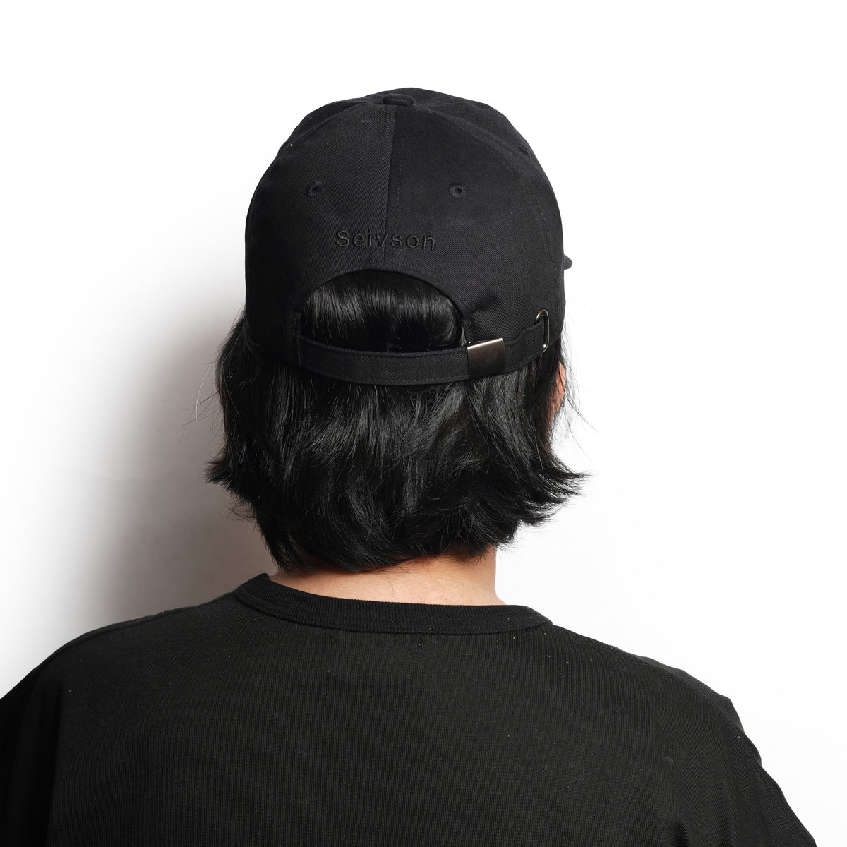 Seivson × (A)crypsis THE TRUE 2 COLLECTION Limited Cap - BLACK