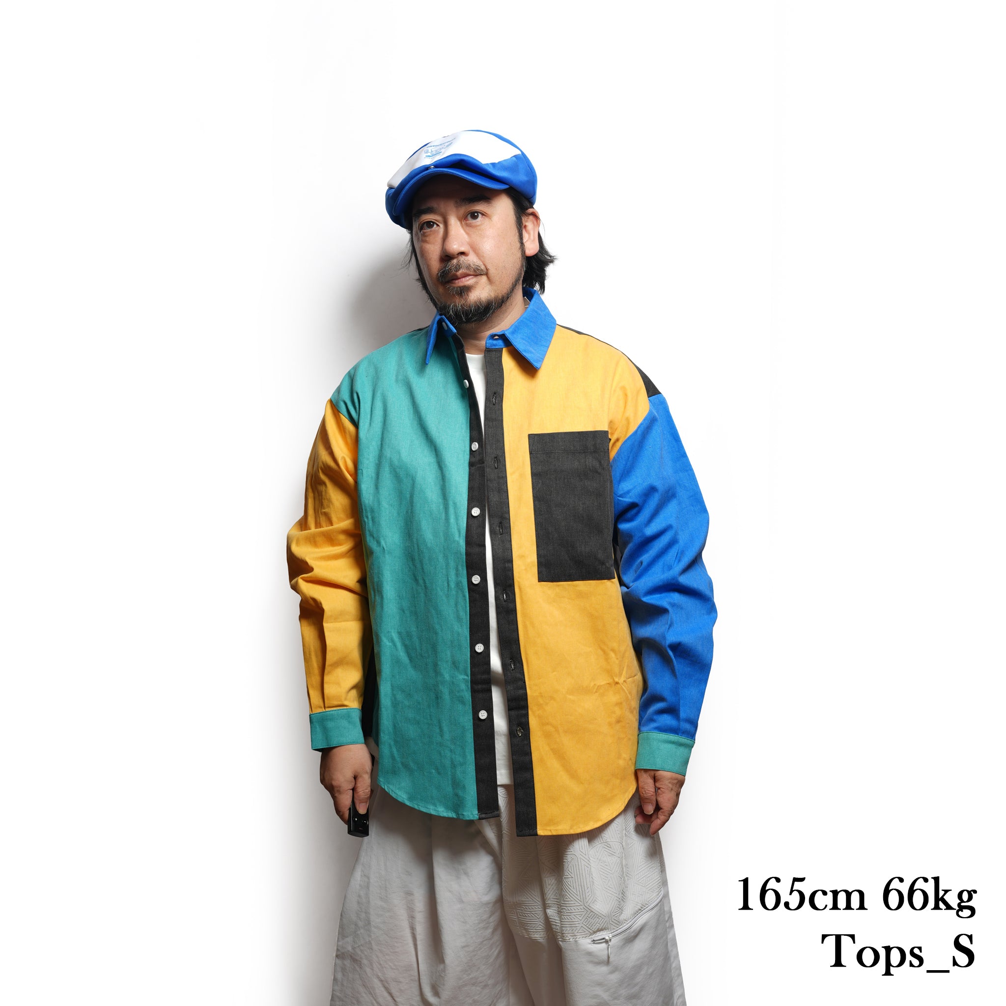 Fresco Colour Block Shirt | SISTER JANE