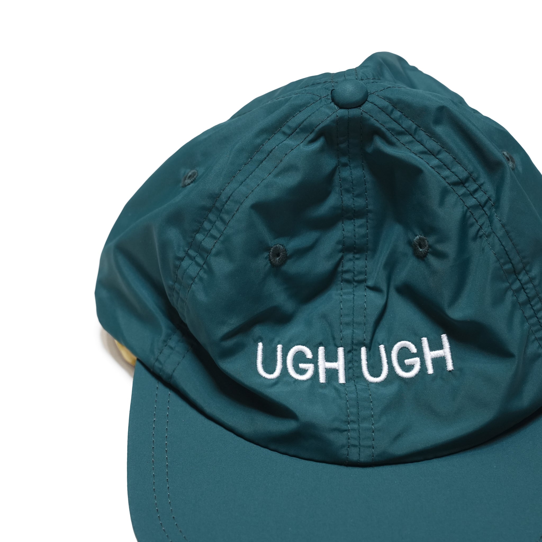 BAP / UGU UGU Wordface BagCap / Color_Green - Bag : Mustard