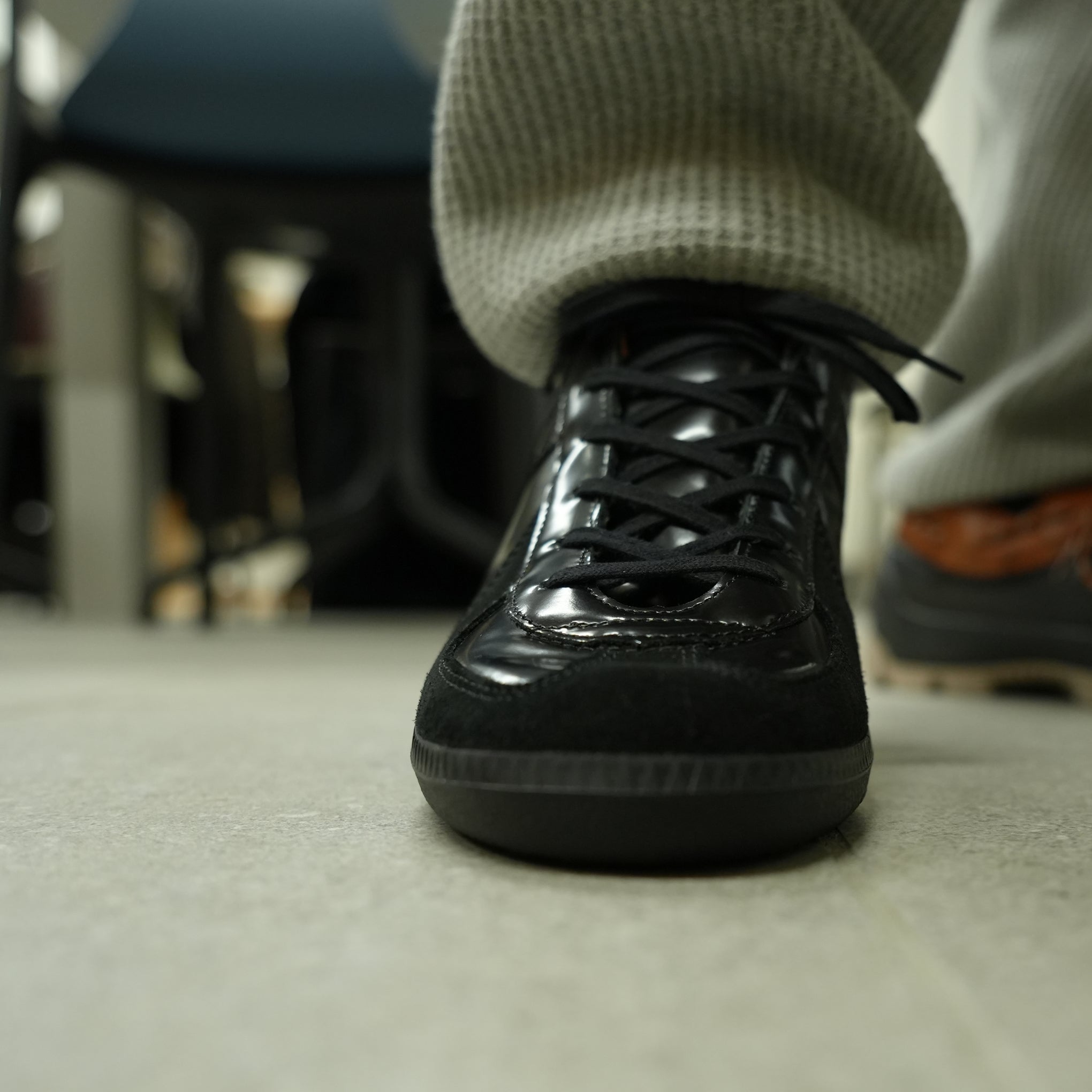 No:1700lux | Name:GERMAN MILITARY TRAINER | Color:Black【REPRODUCTION OF FOUND_リプロダクションオブファウンド】