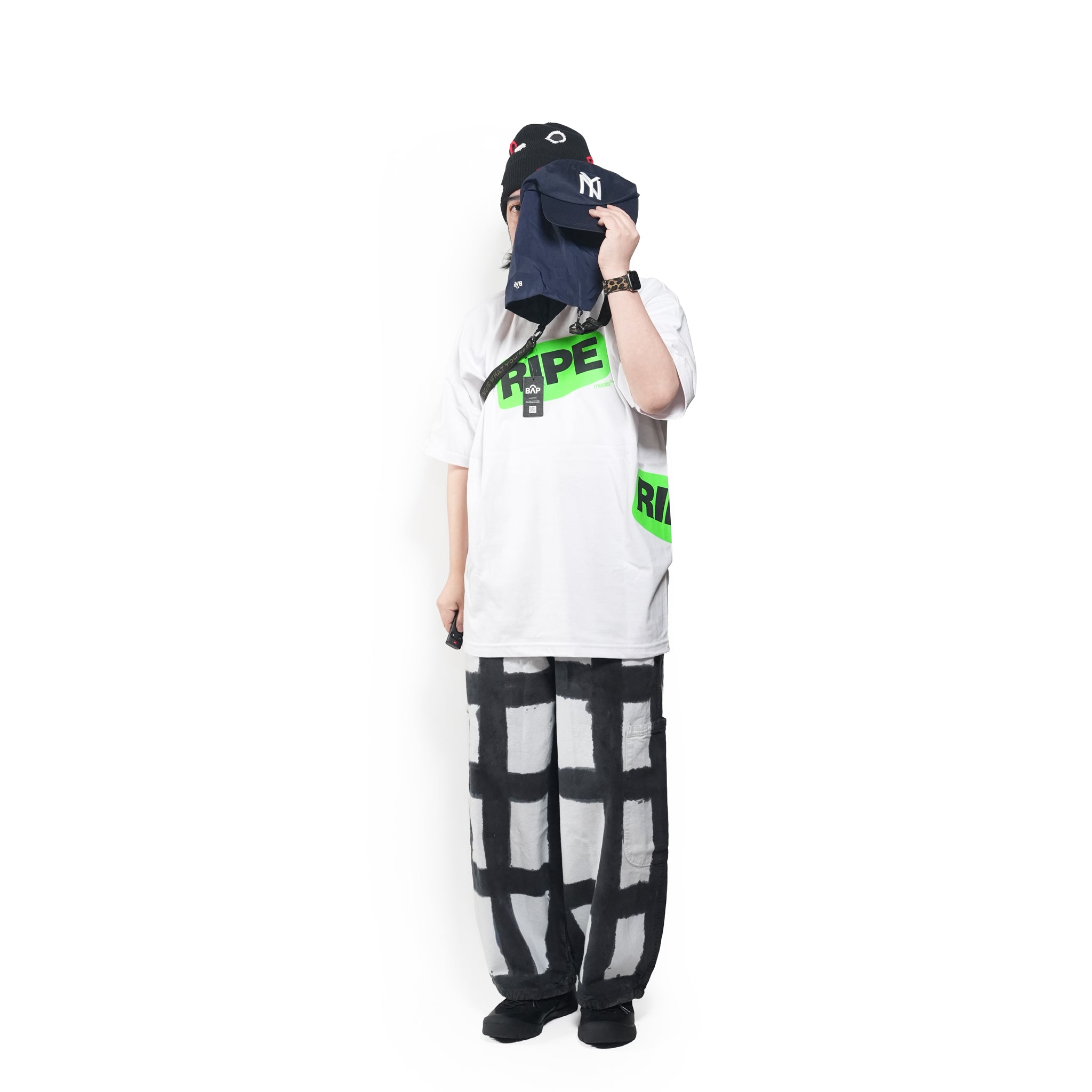 BAP / NEW YORK Baseball BagCap / Color_Navy - Bag : Navy