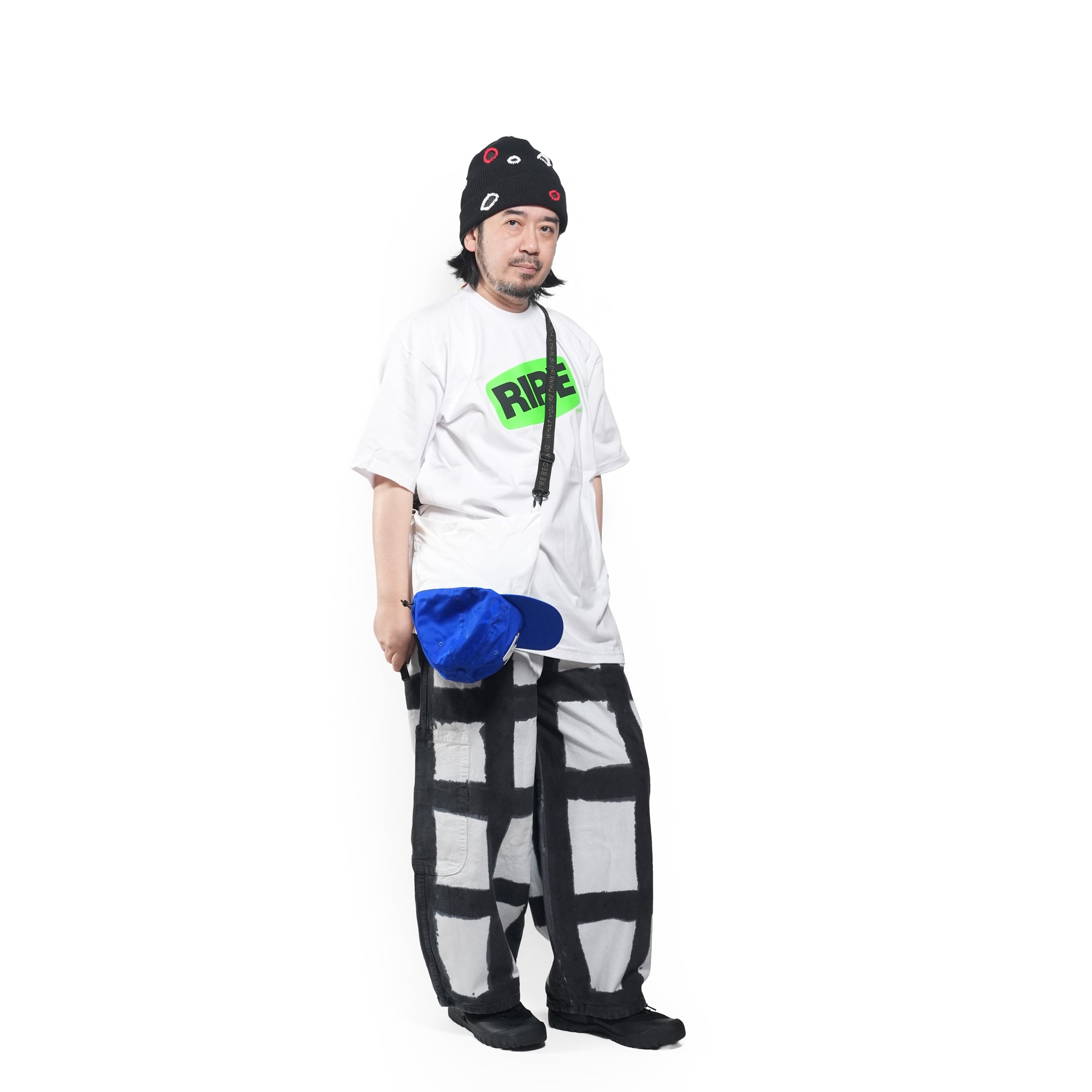 BAP / LOS ANGELS Baseball BagCap / Color_R.Blue - Bag : White
