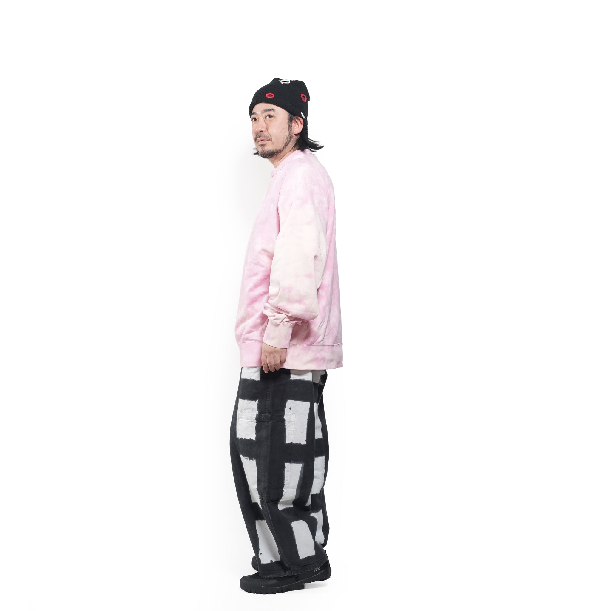 Freedom sweat – Martha-Tie-dye (Pink) | IMPRESTORE