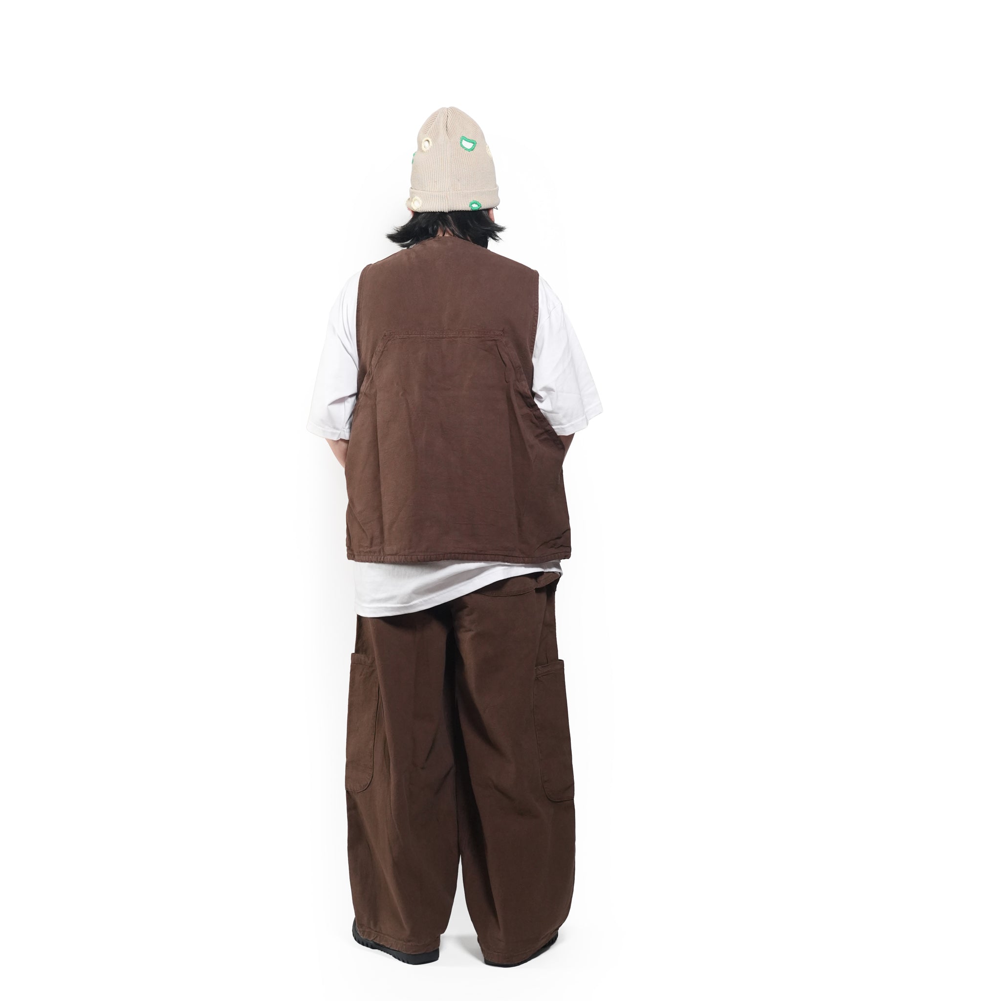 Chocolate Work Vest | Meals Clothing