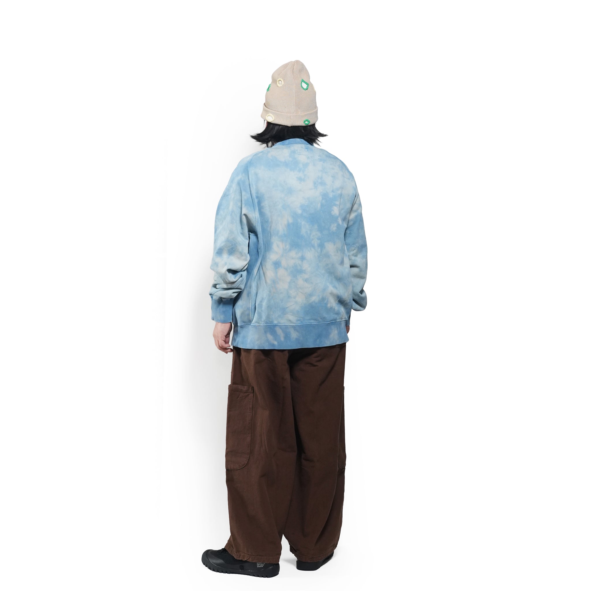 Freedom sweat – Martha-Tie-dye (Sax) | IMPRESTORE