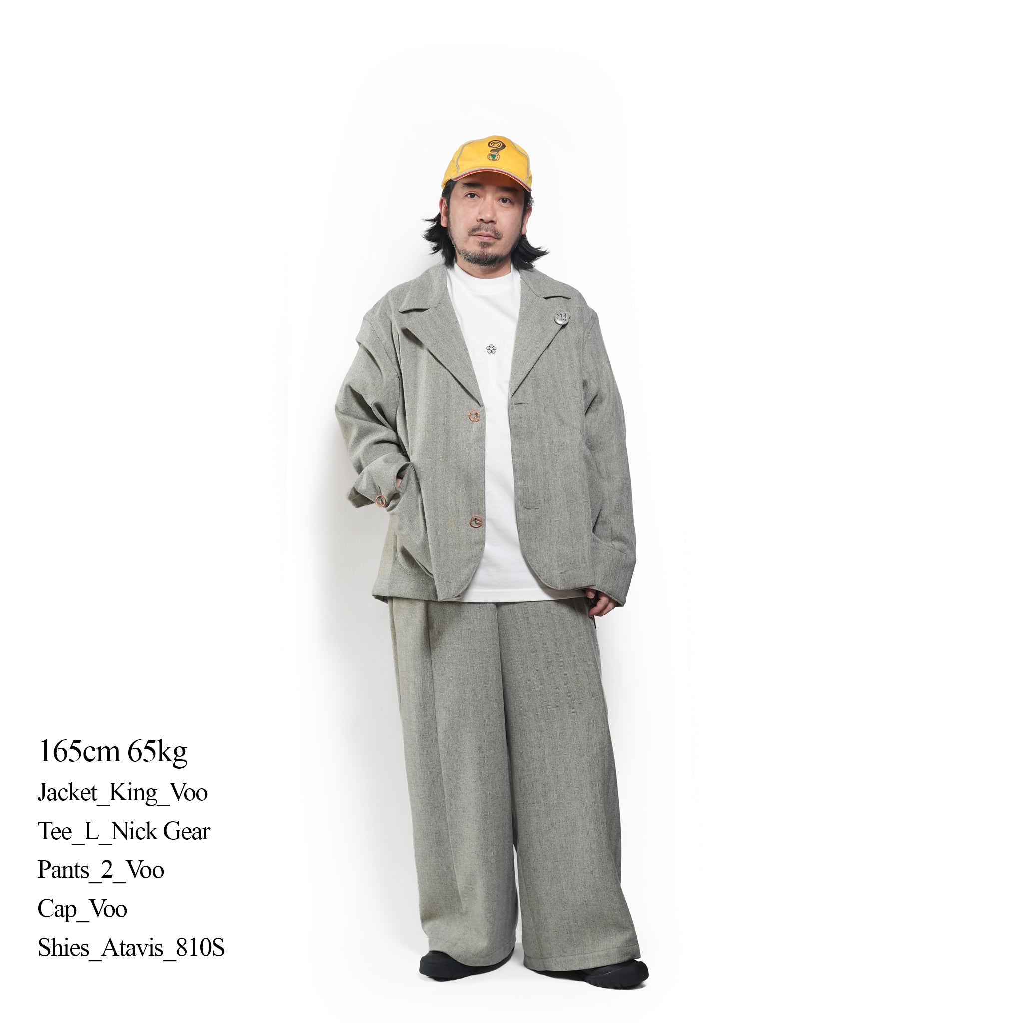 NO 2B JACKET – Gray | VOO