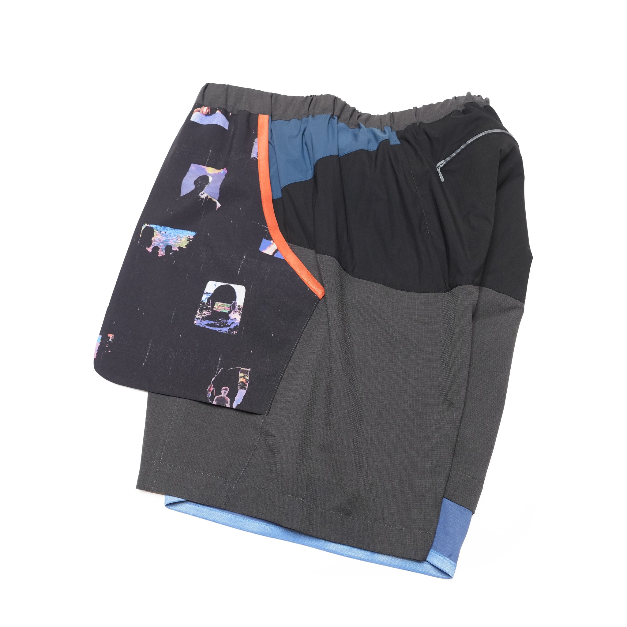 MELTING MIX SHORT PANTS– Black | STOF