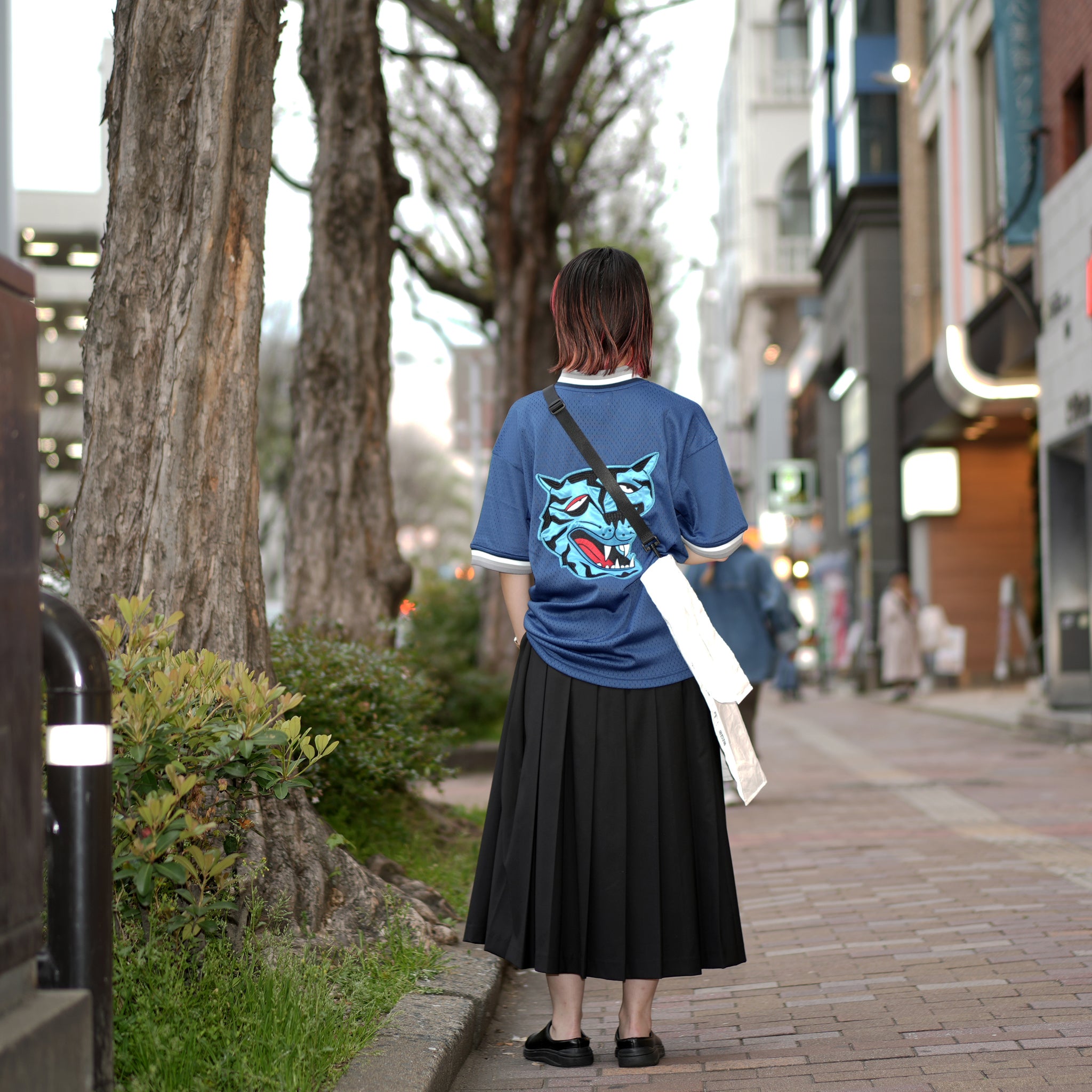 No:TS00131 | Name:ROUNDERS MESH BASEBALL JERSEY | Color:Navy【TIRED_タイレッド】