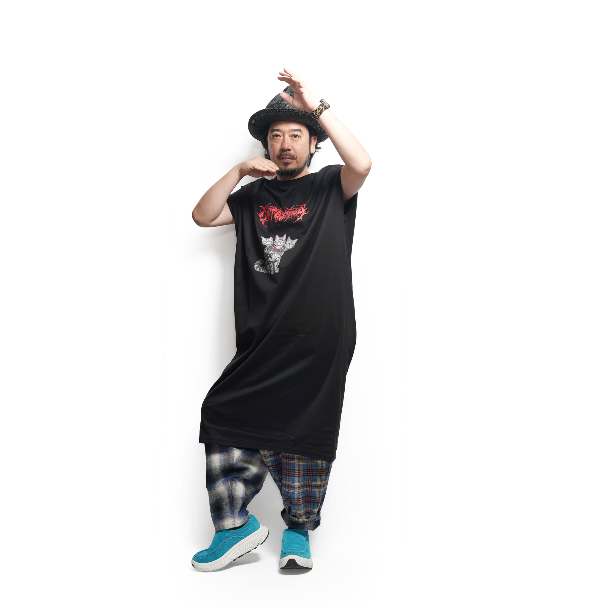CATBERUS Dress Tee – Black | BEDSIDEDRAMA