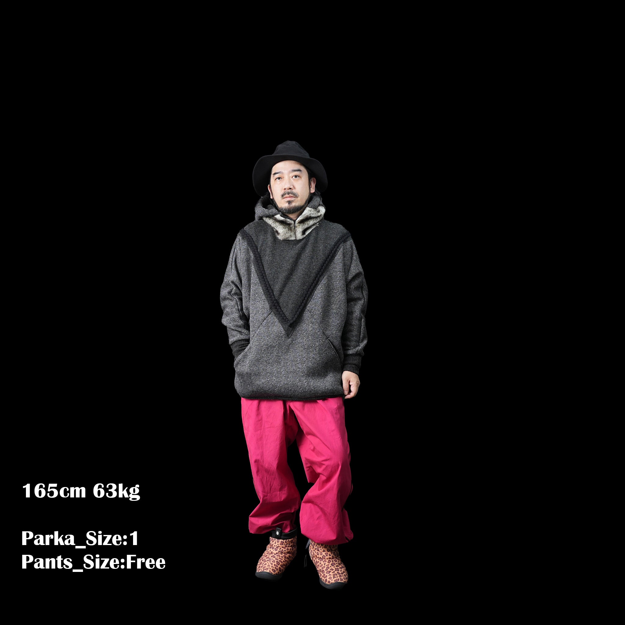 No:bsd23AW-27 | Name:Northern Hoodie | Color:Black【BEDSIDEDRAMA_ベッドサイドドラマ】【archive】