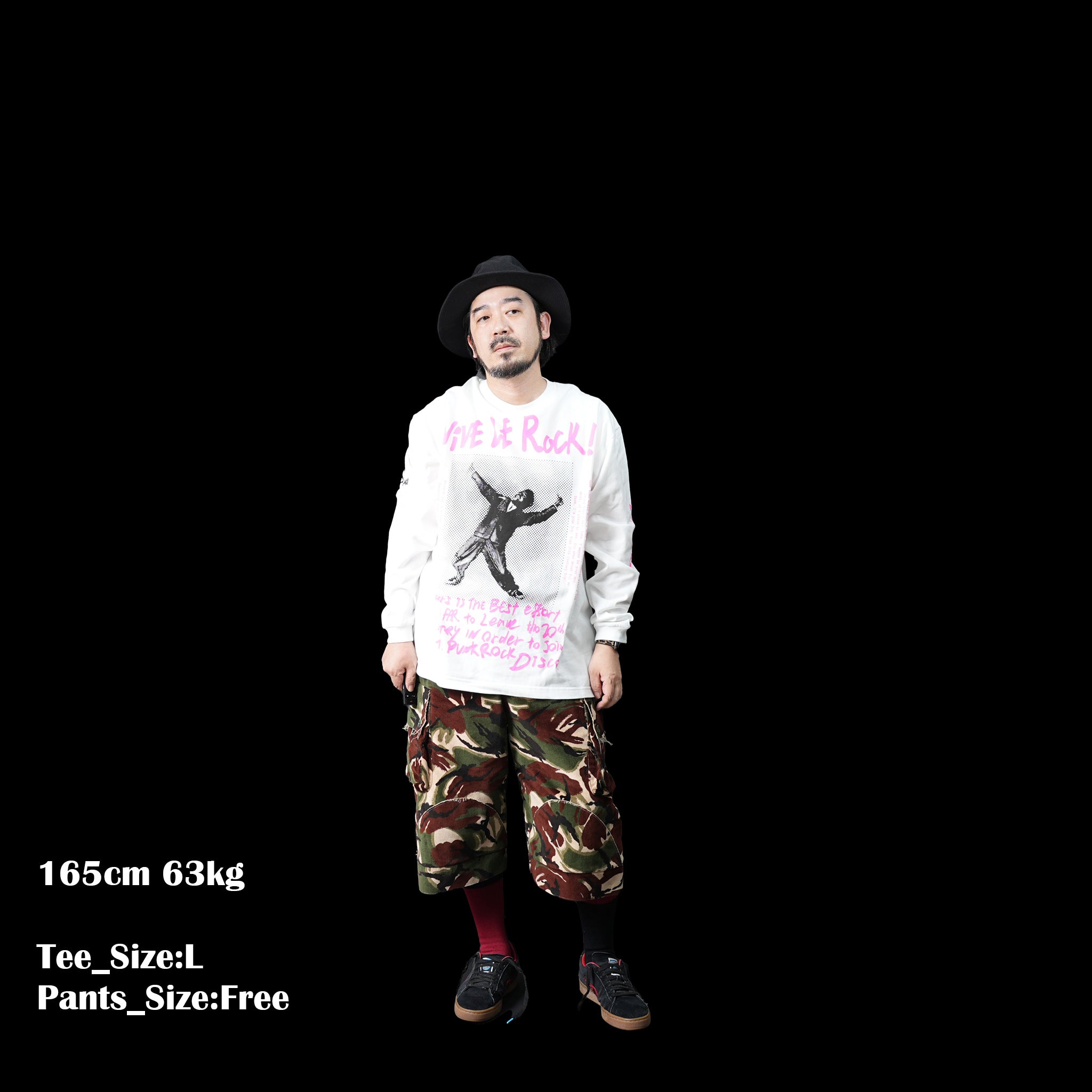 No:OinT-PT02 | Name:PEACE wide pants | Color:Camo【OinT_オーインティー】