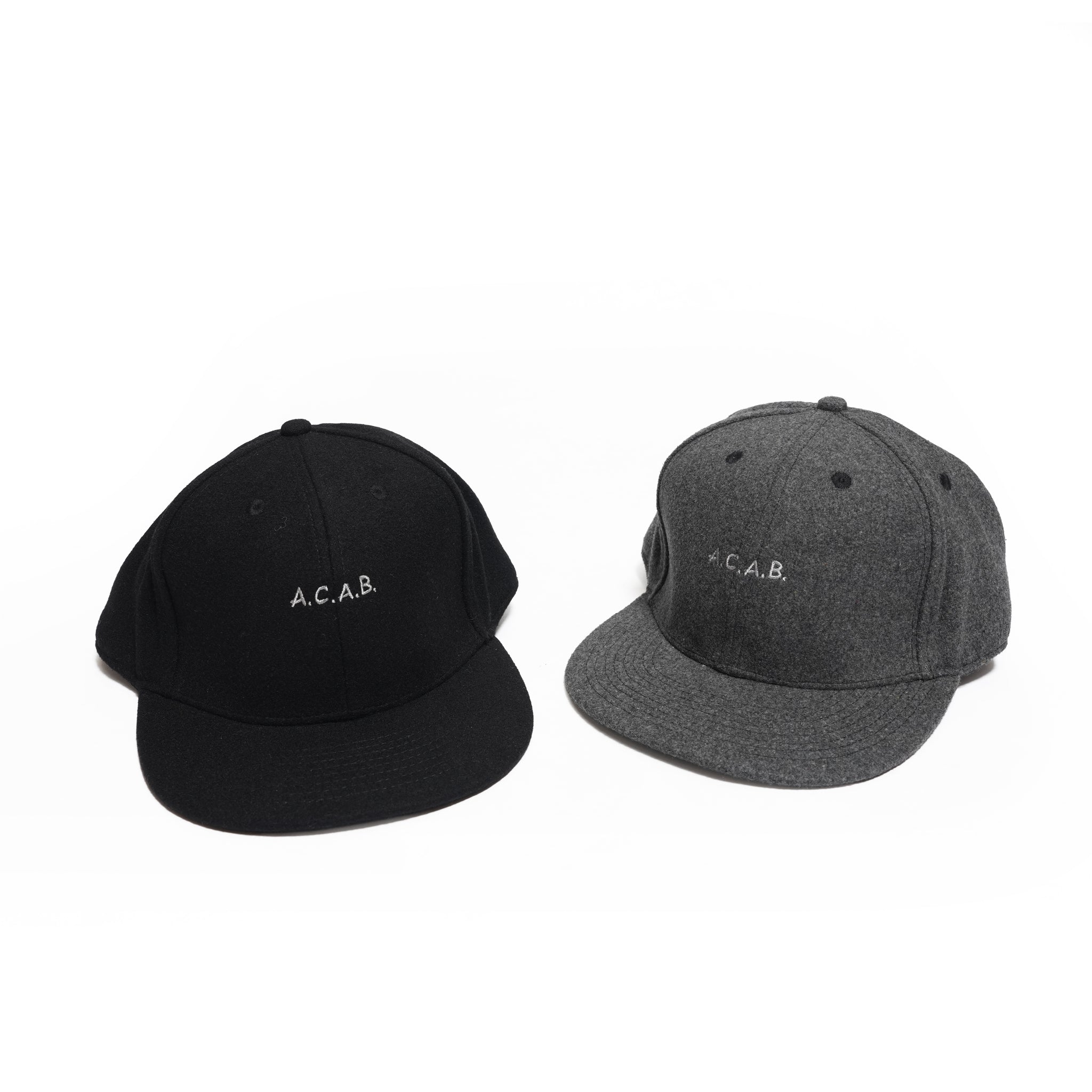 FELT "A.C.A.B." CAP – Black | ORIGINAL JOHN