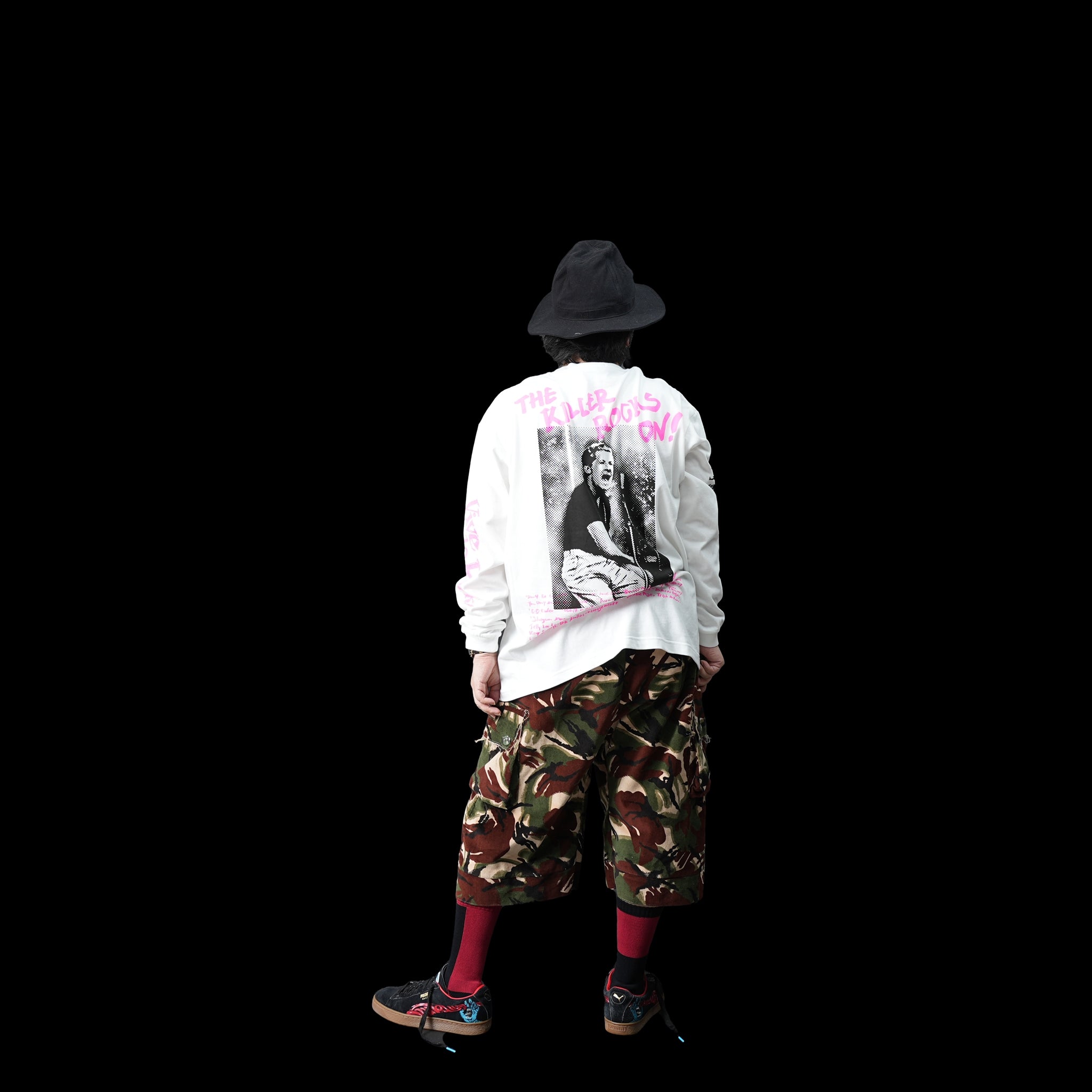 OinT-PT02 | PEACE wide pants – Camo【OinT_オーインティー】