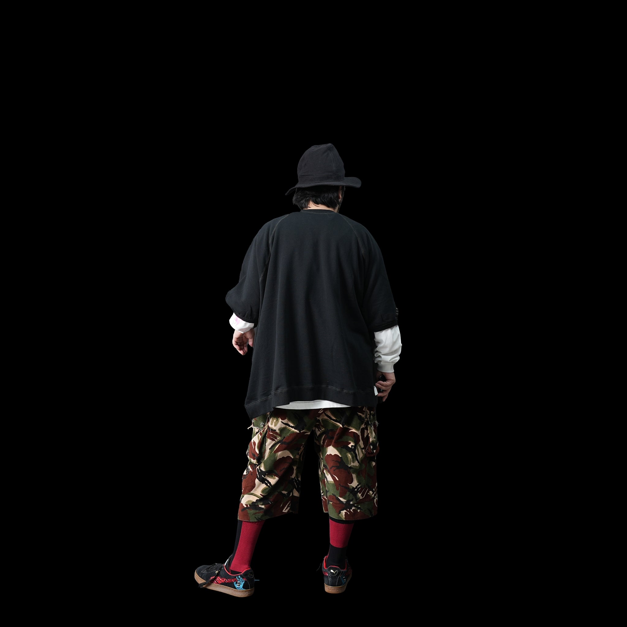 OinT-PT02 | PEACE wide pants – Camo【OinT_オーインティー】