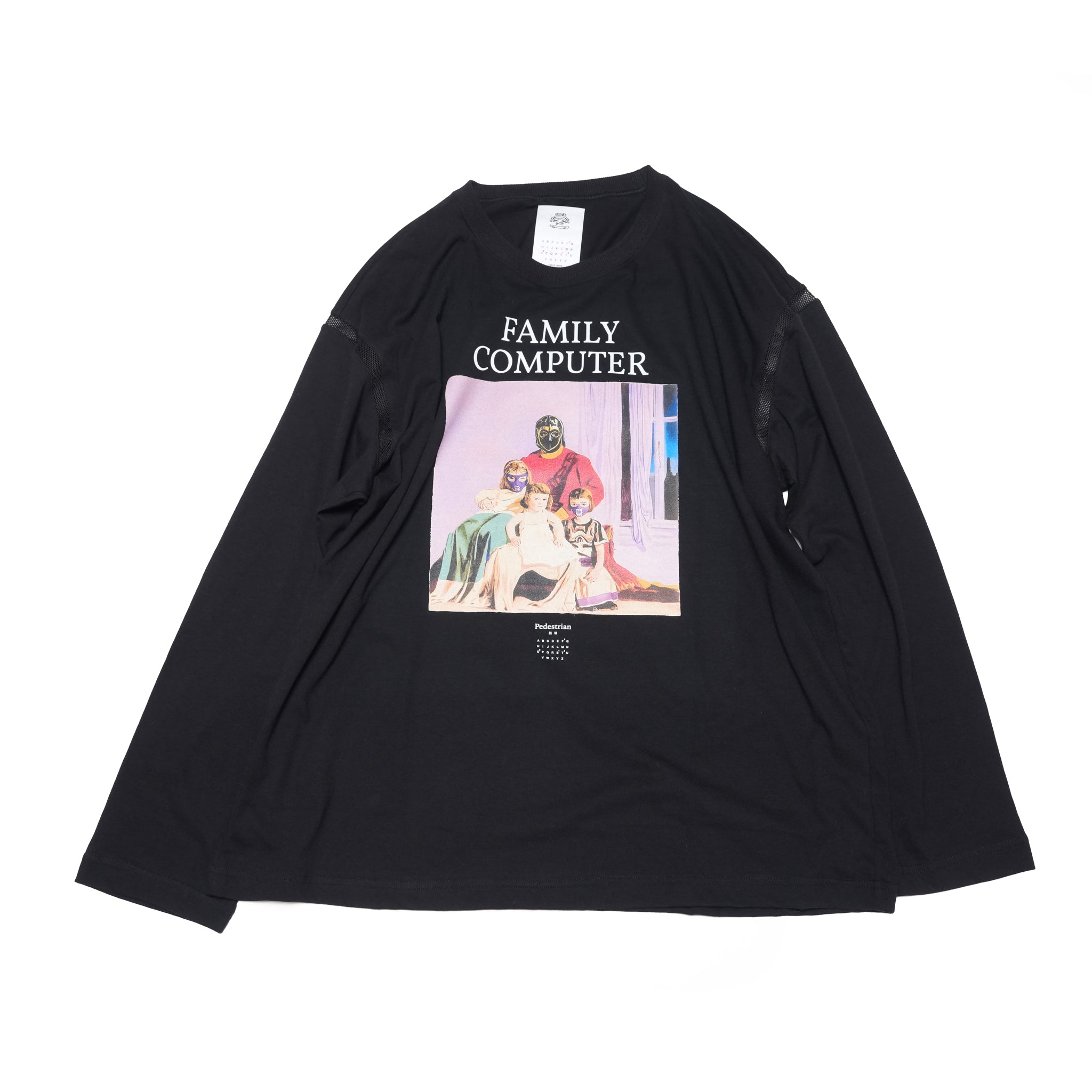FAMICOM SAMUE L/S T-SHIRT | Color_Black | No_SF26SS-25B_Black【STOF_ストフ】