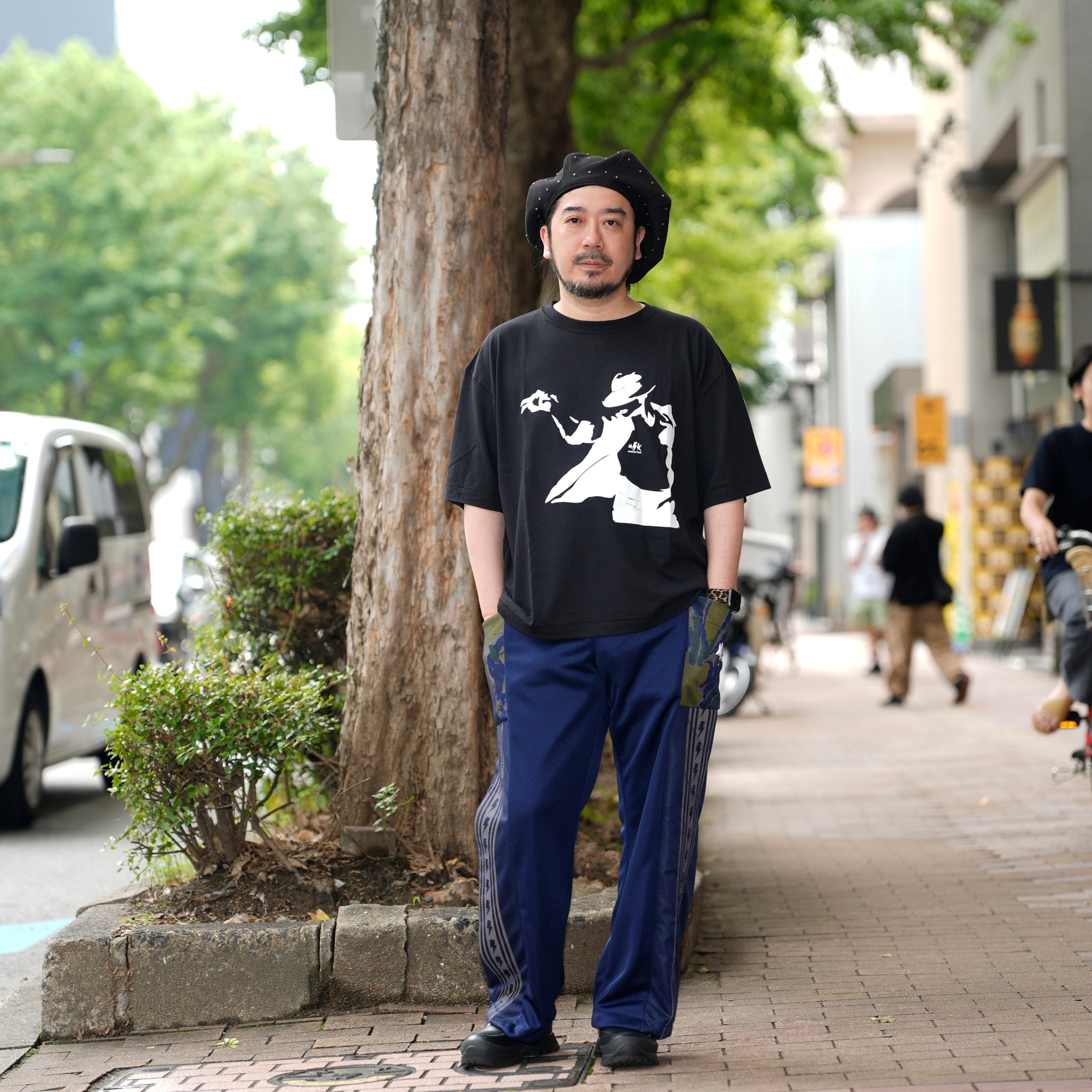 MK25S-P-10_Navy | MIRAGE-PT | Color:Navy【MASTERKEY_マスターキー】