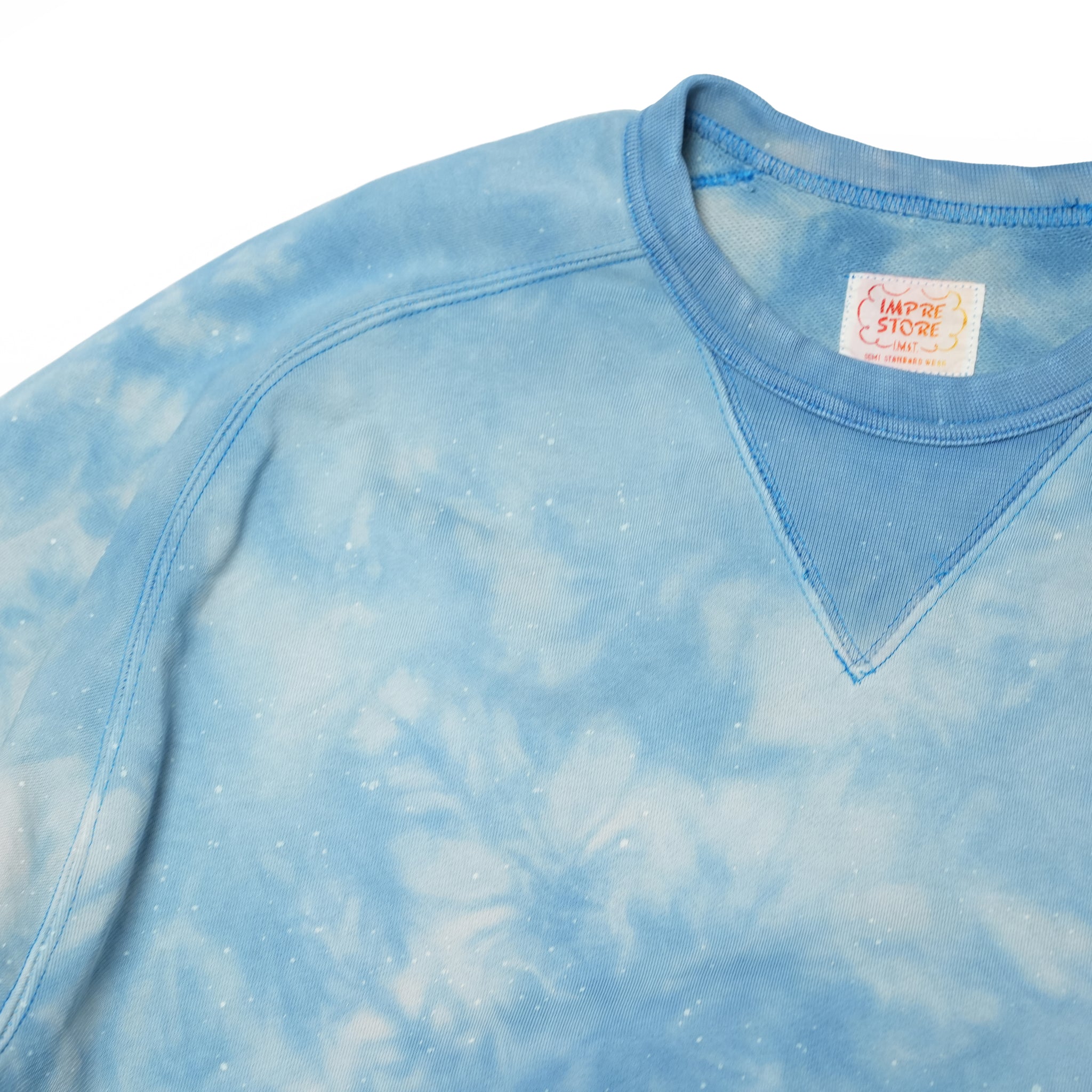 Freedom sweat – Martha-Tie-dye (Sax) | IMPRESTORE