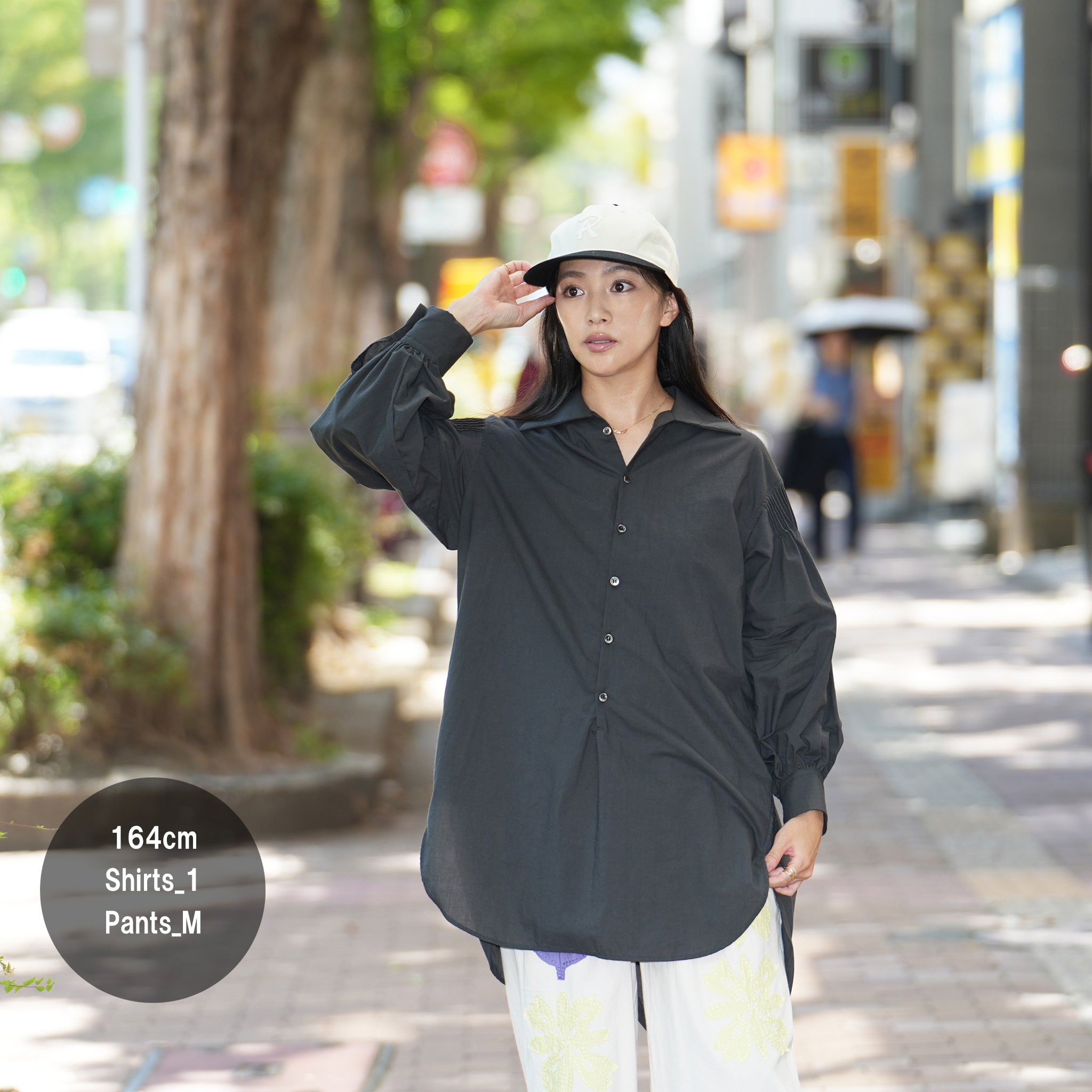 No:020632SA3b | Name:COTTON FLOWER PATCH WORK PANTS | Color:Ecru【SARAMALLIKA_サラマリカ】