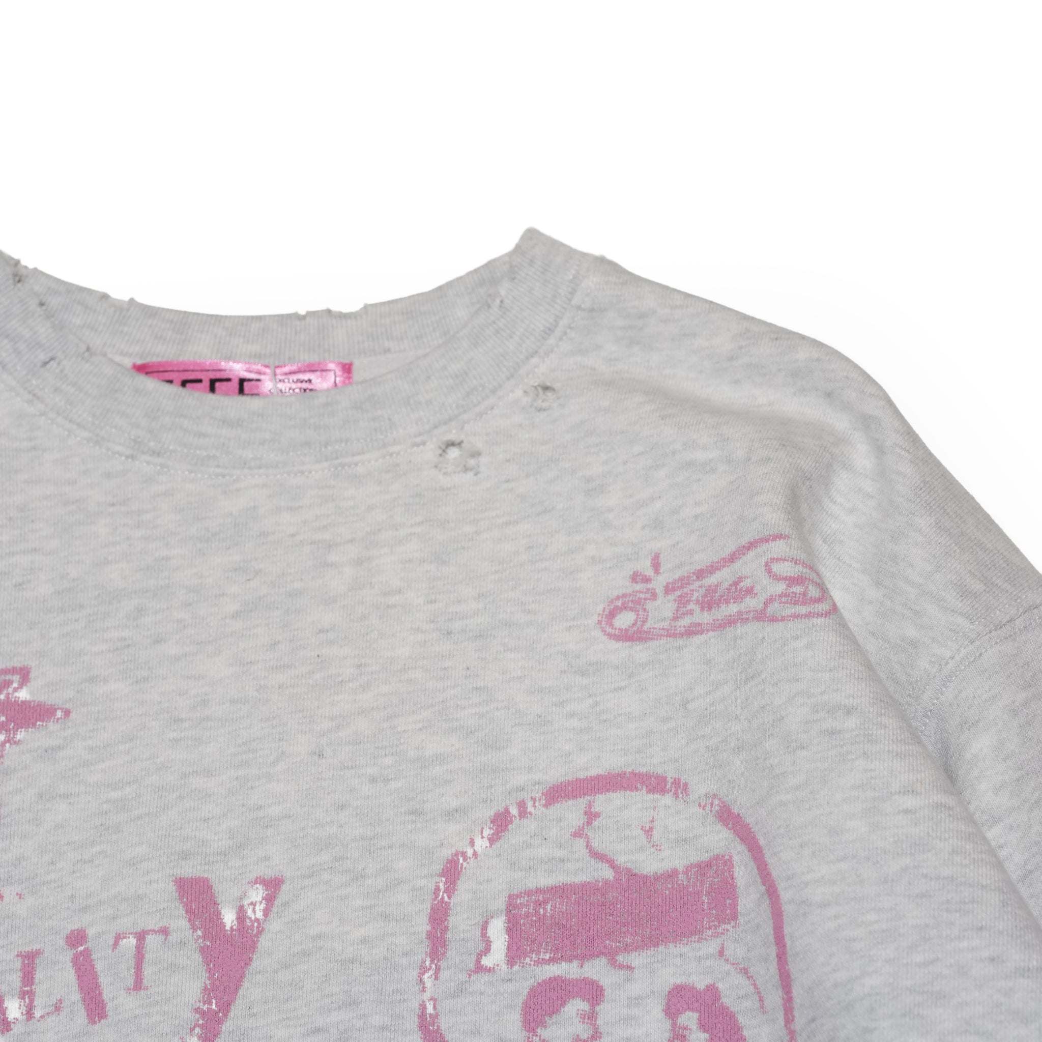 Salvage sweat shirts – Ash | EFFECTEN