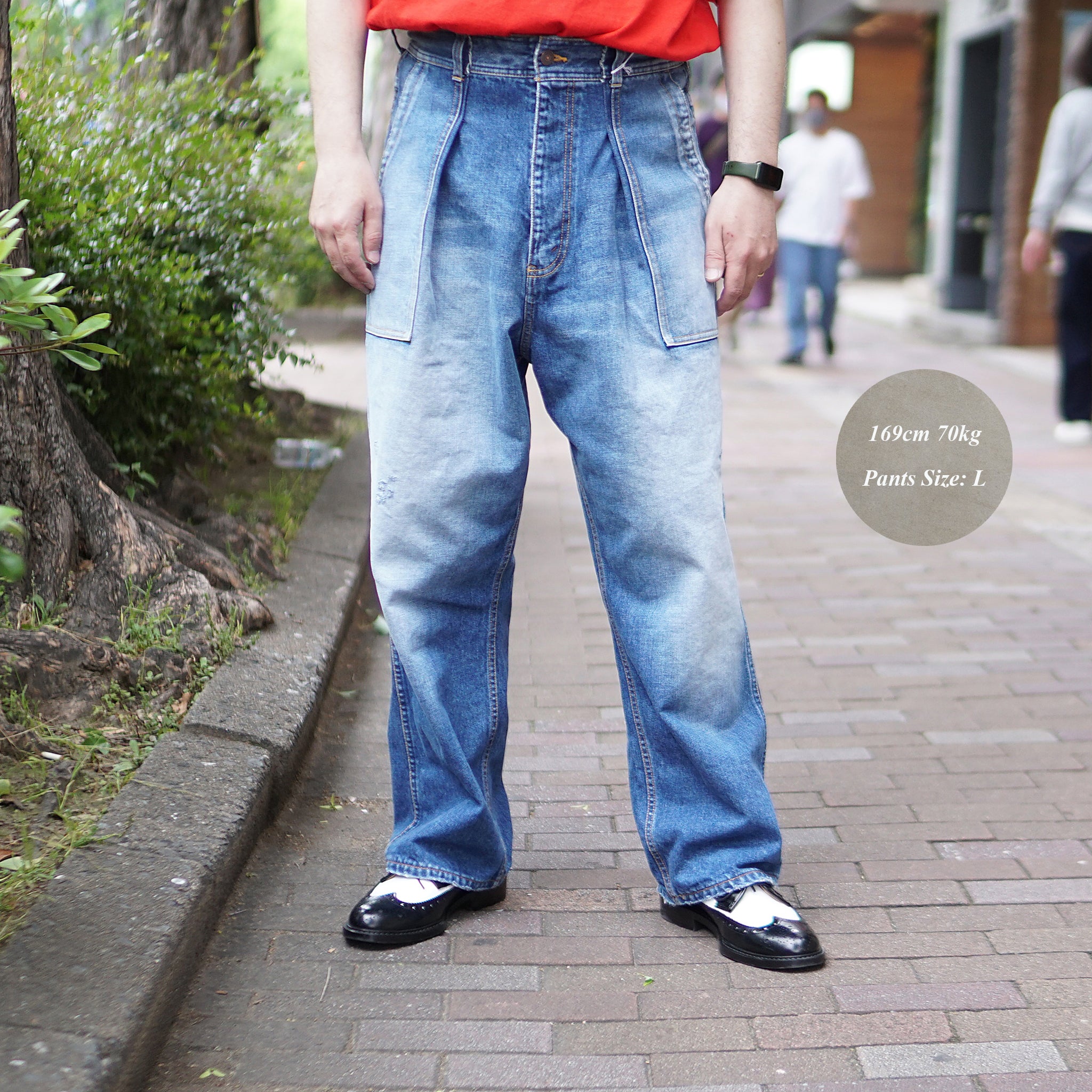 No:23#05373-3110 | Name:BUSH SCOUT DENIM-DAMAGE | Color:デニム【MINAMI ANDERSON_ミナミアンダーソン】