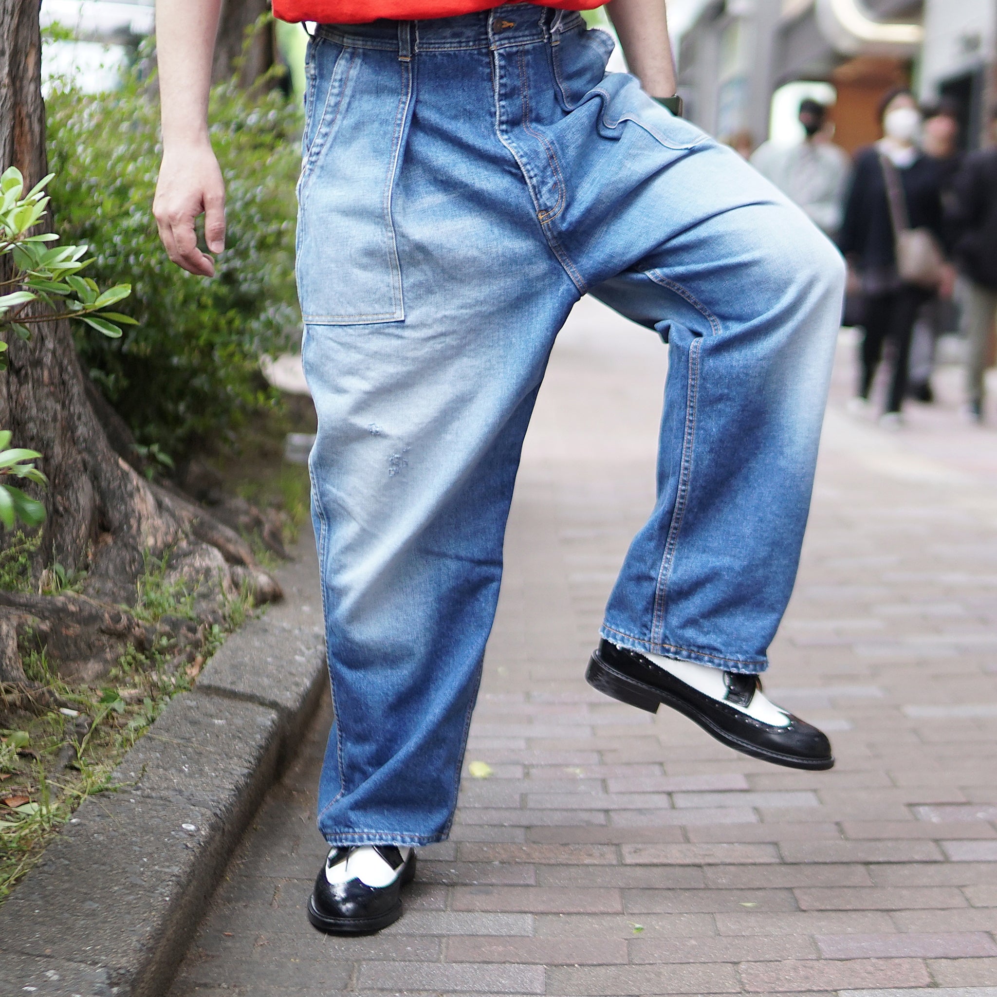 No:23#05373-3110 | Name:BUSH SCOUT DENIM-DAMAGE | Color:デニム【MINAMI ANDERSON_ミナミアンダーソン】