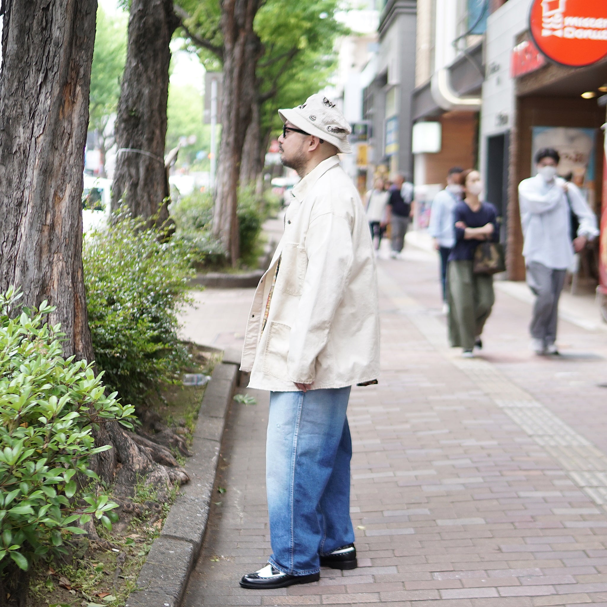 No:23#05373-3110 | Name:BUSH SCOUT DENIM-DAMAGE | Color:デニム【MINAMI ANDERSON_ミナミアンダーソン】