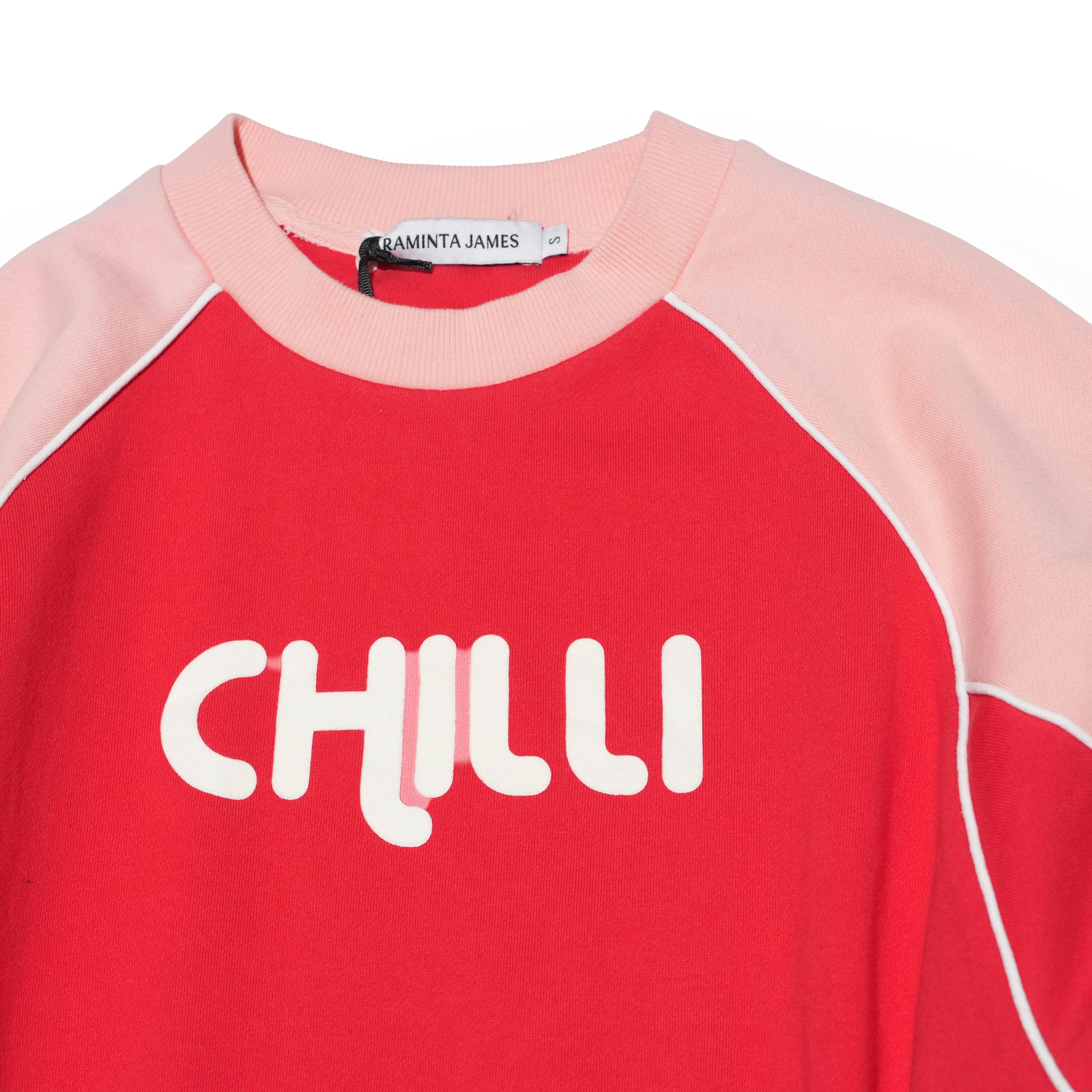 CHILLI SWEATSHIRT – Poppy Red | ARAMINTA JAMES