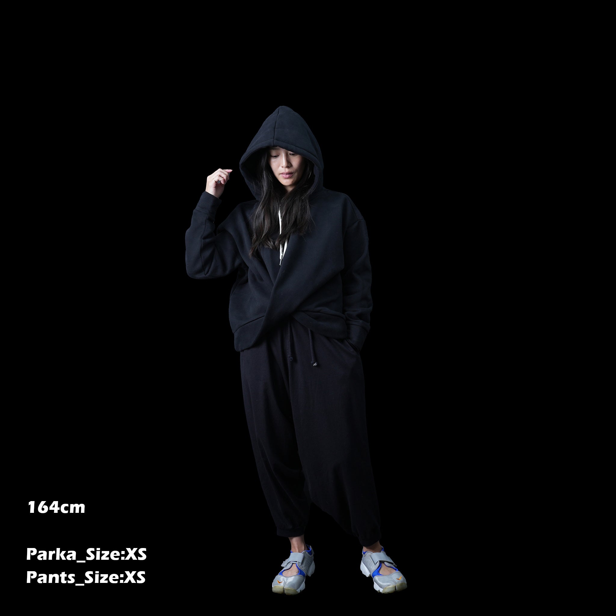No:25678 | Name:OTS TWISTED HOODY | Color:Black【ONE TEASPOON_ワンティースプーン】