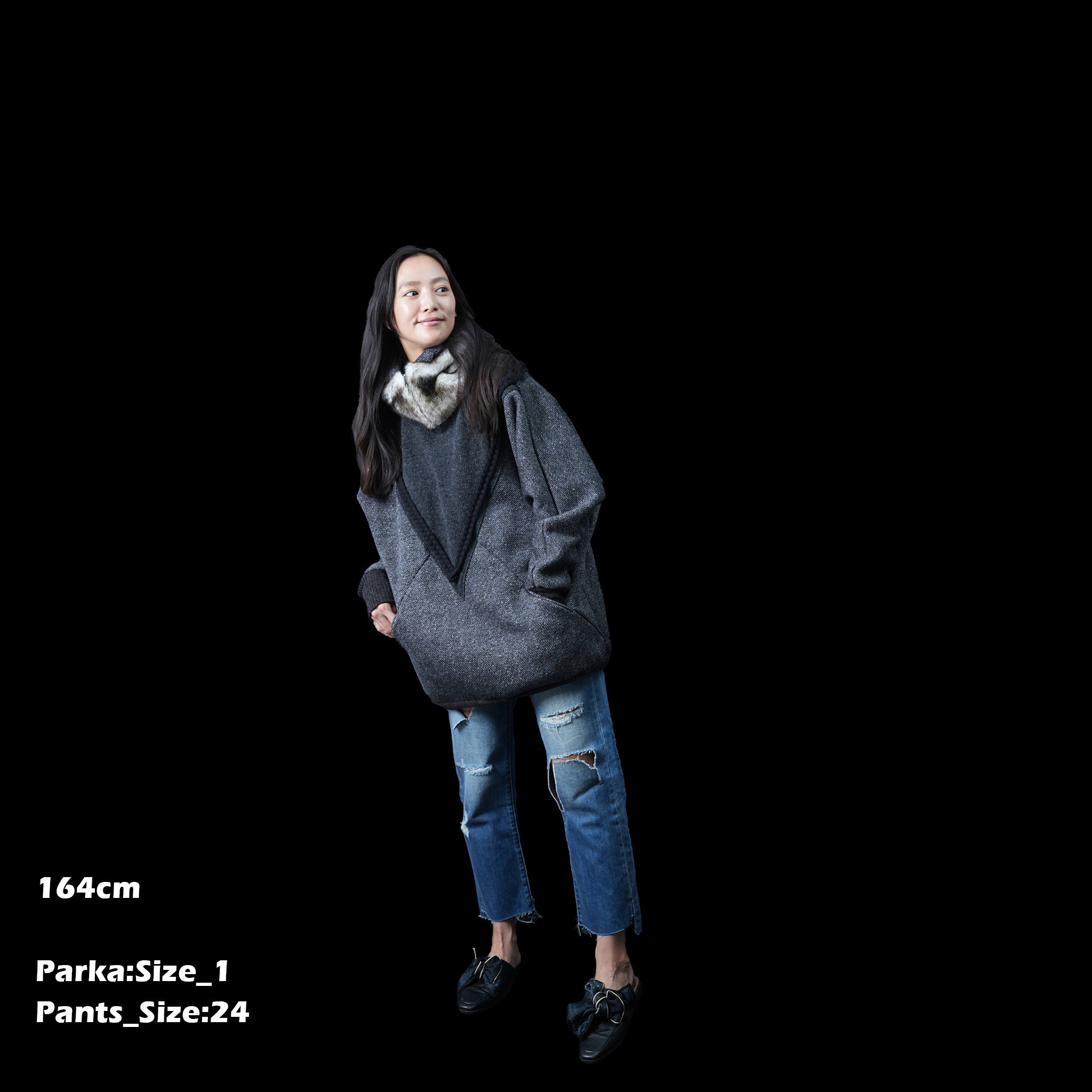 No:bsd23AW-27 | Name:Northern Hoodie | Color:Black【BEDSIDEDRAMA_ベッドサイドドラマ】【archive】