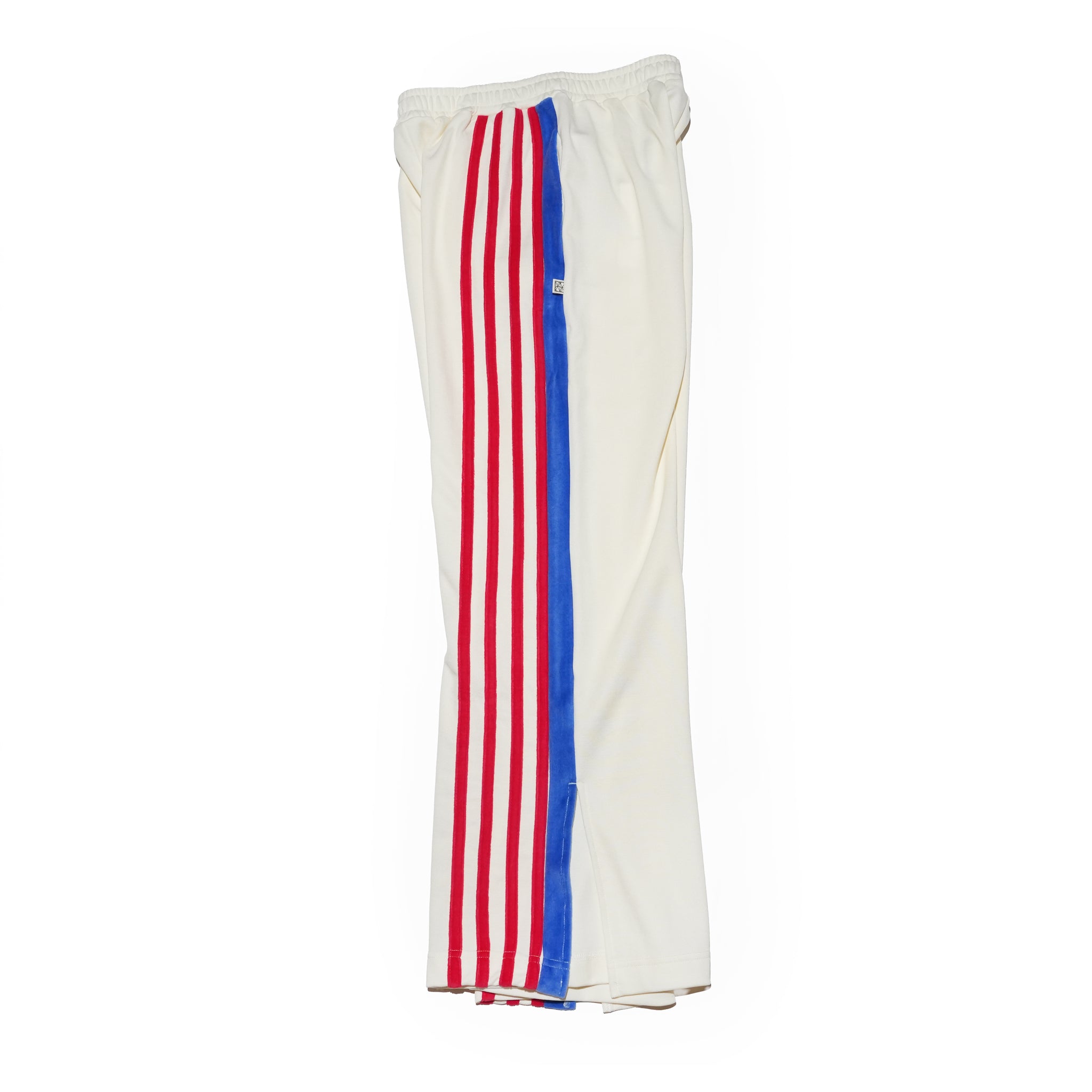 STRIPE SPORTS SHEEN PANT – Snow | ARAMINTA JAMES