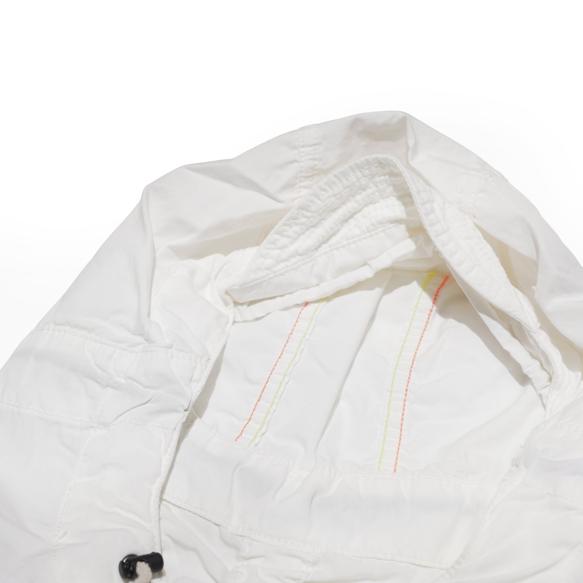 Richie_anorak hoodie – White Poplin | IMPRESTORE