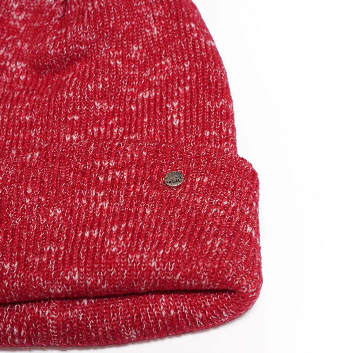 Mix Knit Cap – Red | RACAL【ネコポス選択可能】