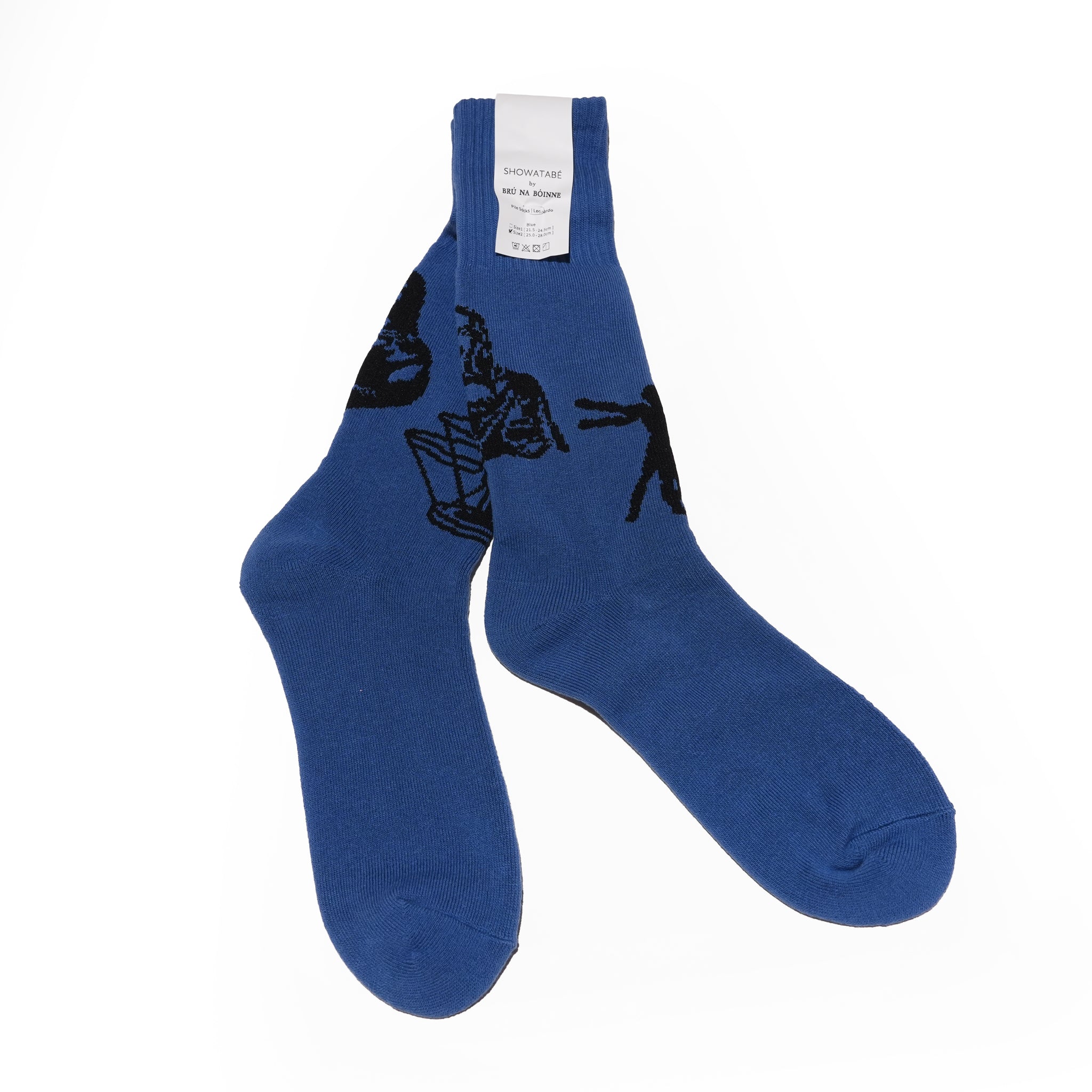 Pile Socks | Leonardo SHOWATABÉ by BRÚ NA BÓINNE【ネコポス選択可能】
