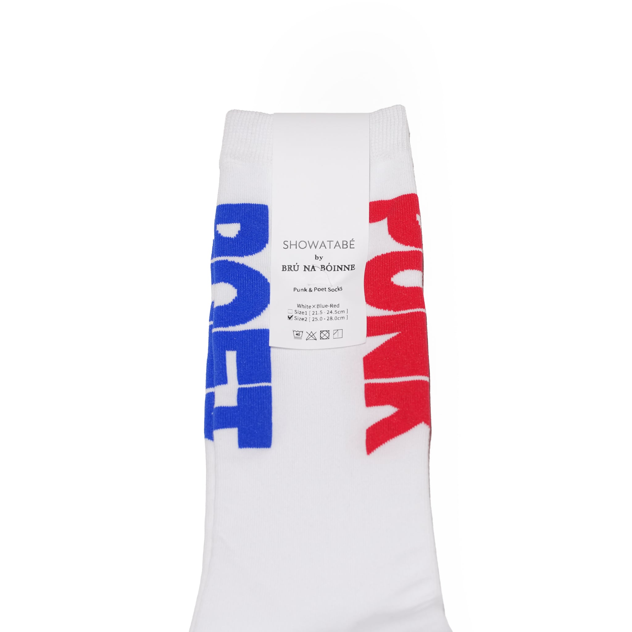 Punk & Poet Socks SHOWATABÉ by BRÚ NA BÓINNE【ネコポス選択可能】