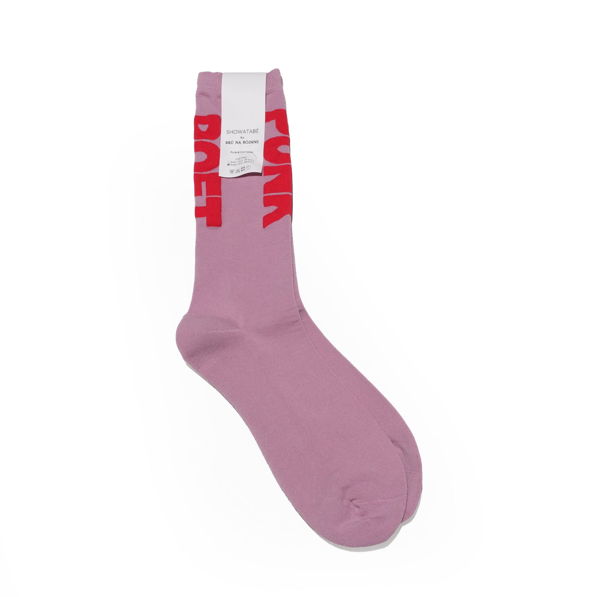 Punk & Poet Socks SHOWATABÉ by BRÚ NA BÓINNE【ネコポス選択可能】