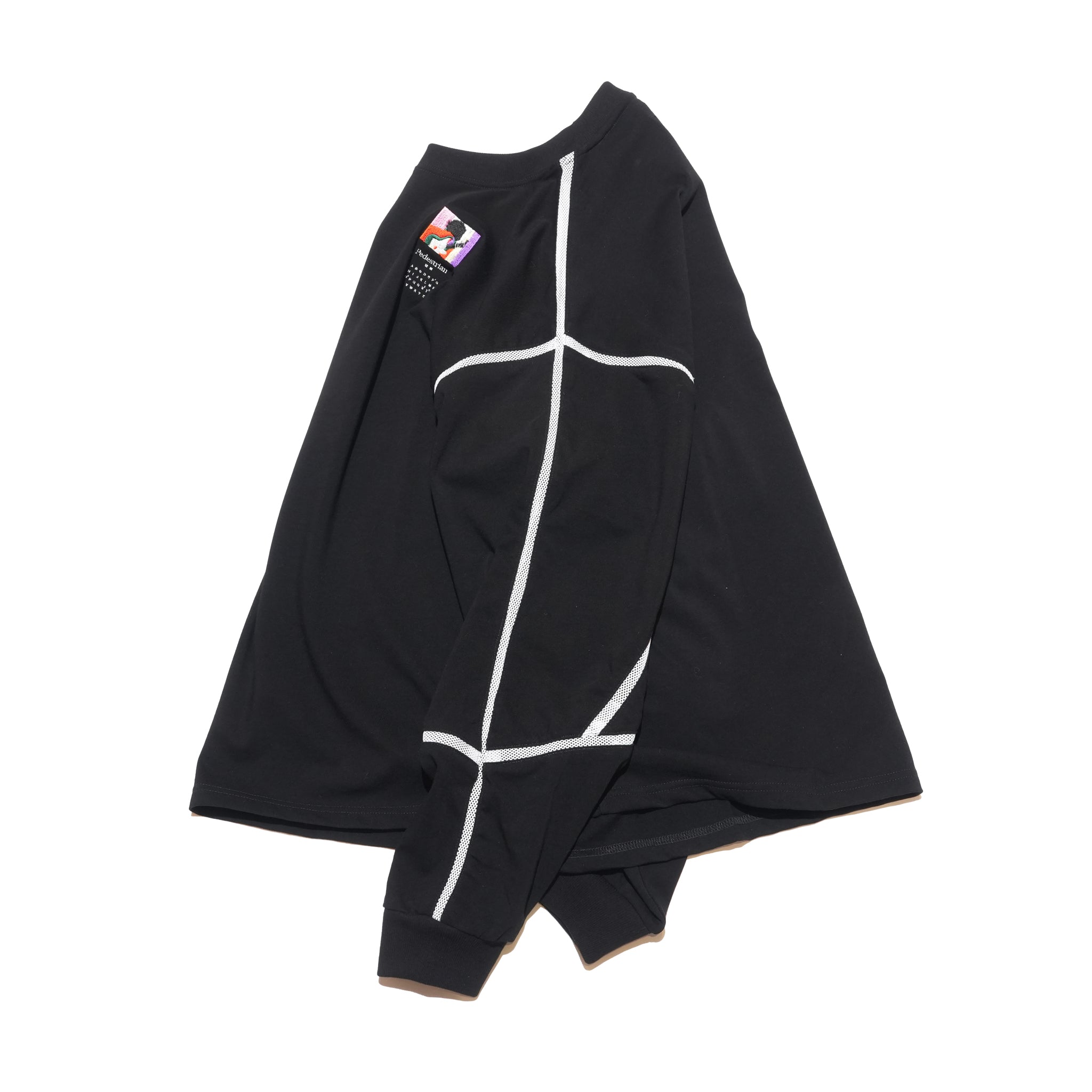 COMPLEXITY BORDER L/S TEE– Black | STOF