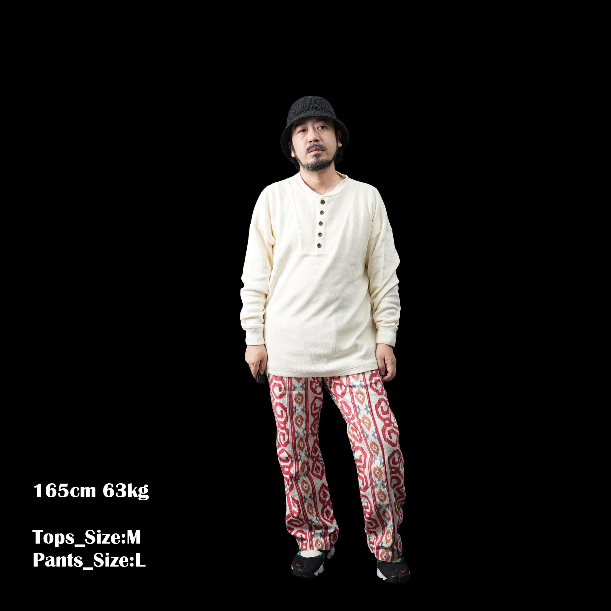 dead2 | Deadstock fabric setup Pants – Red Size:L | NASNGWAM