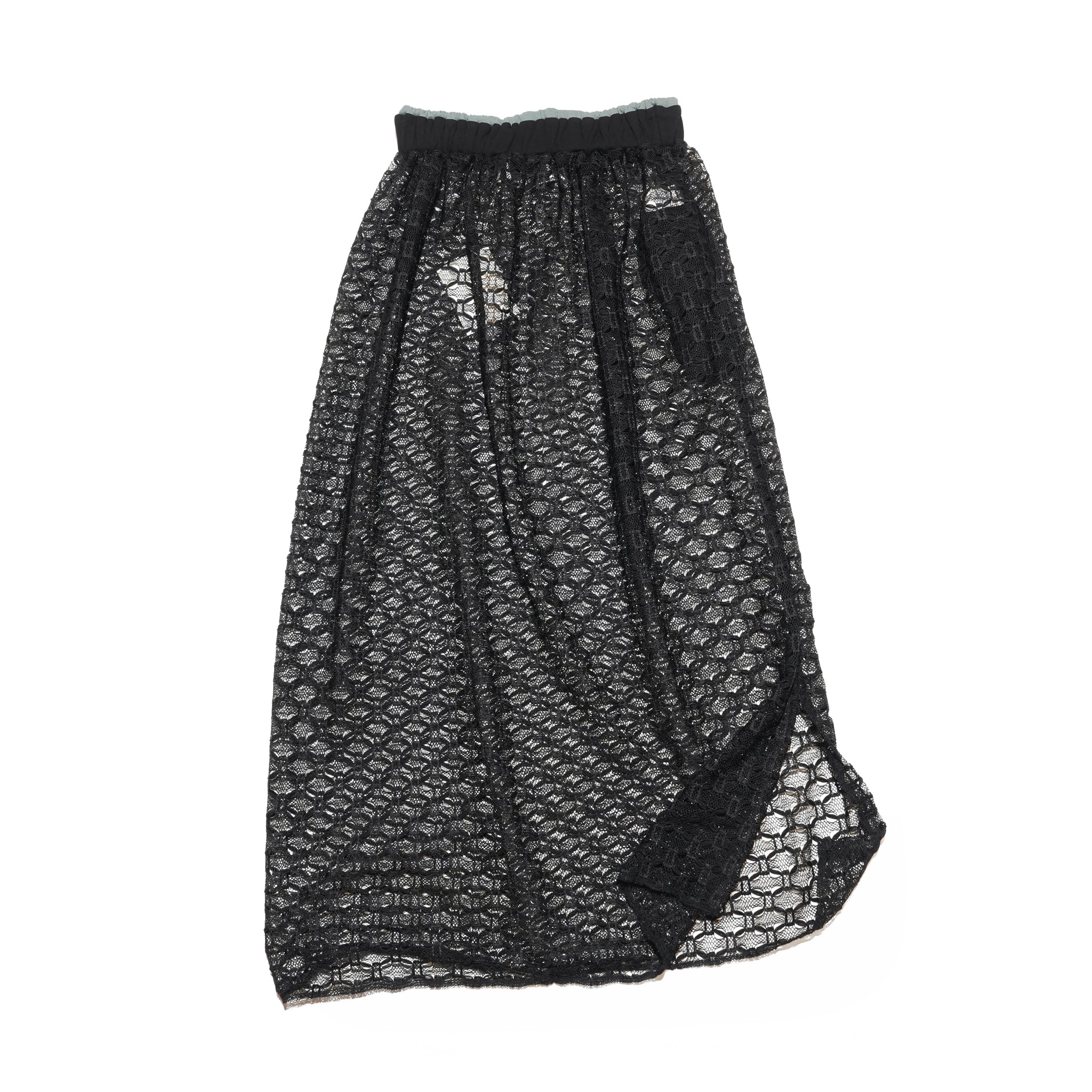 Ultra Mesh Skirt– Black | BEDSIDEDRAMA